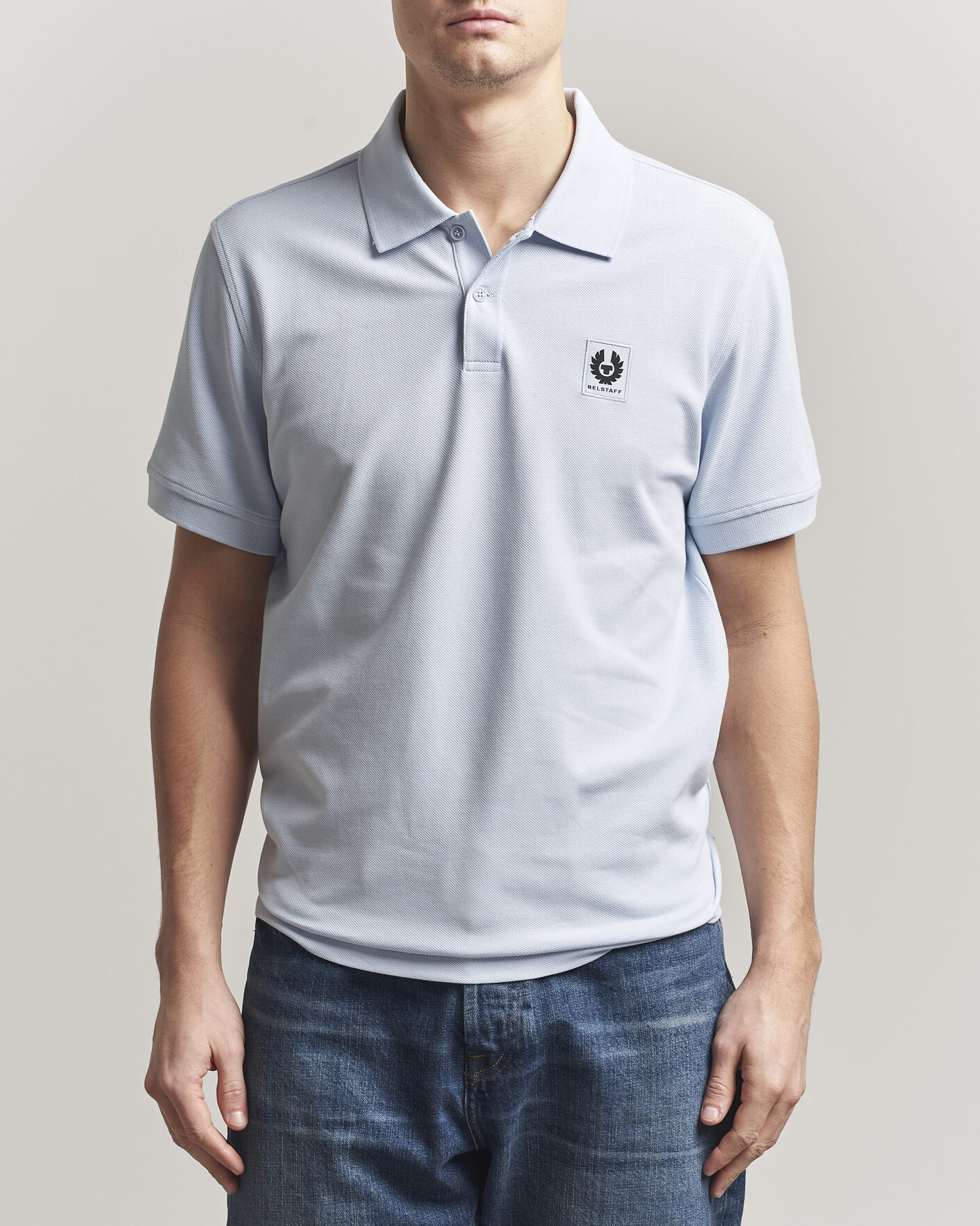 Herre | Pikéer | Belstaff | Signature Polo Sky Blue