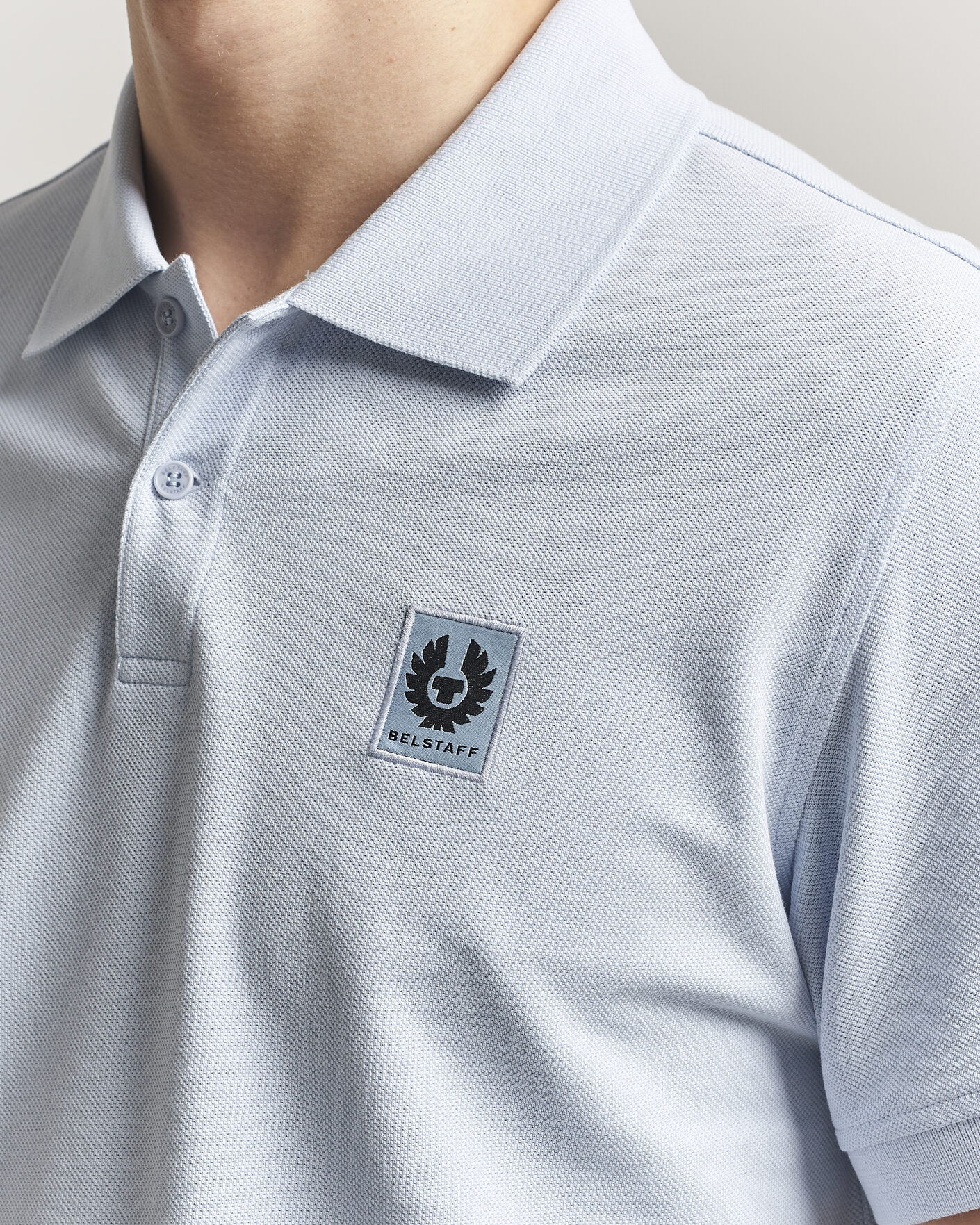 Herre | Pikéer | Belstaff | Signature Polo Sky Blue