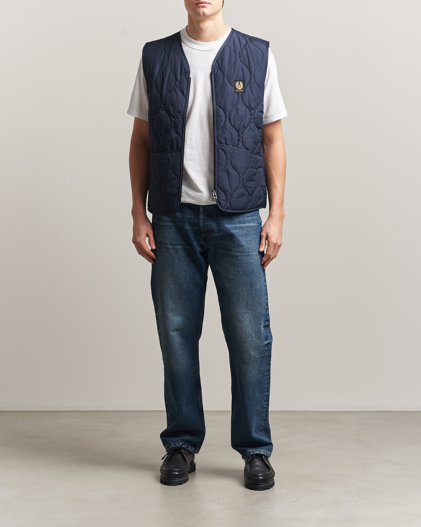 Herre | Vester | Belstaff | Base Gilet Dark Ink