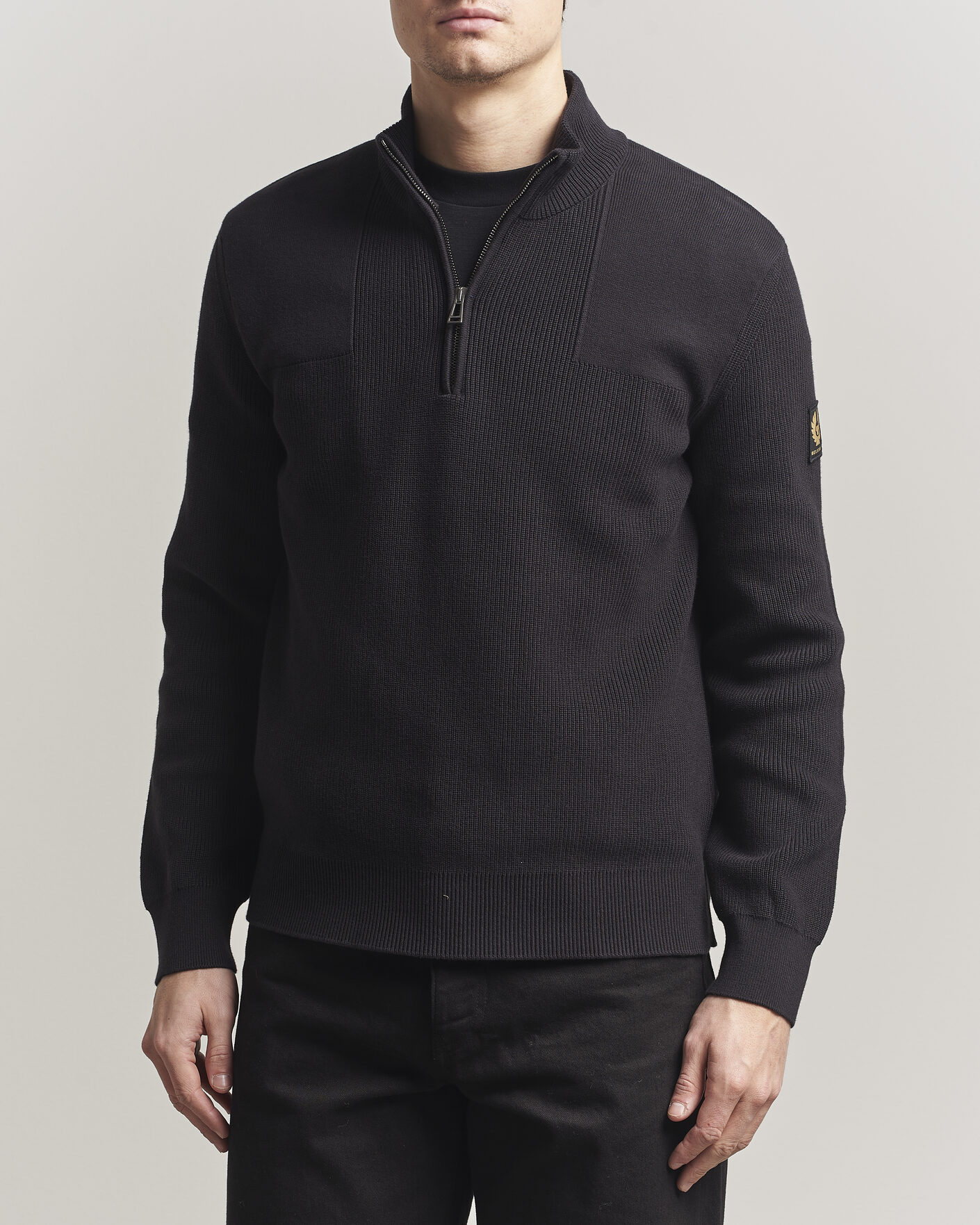 Herre | Gensere | Belstaff | Commander Half Zip Black