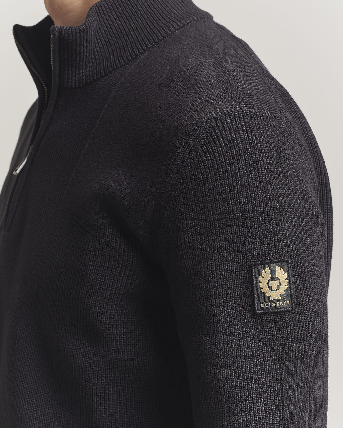 Herre | Gensere | Belstaff | Commander Half Zip Black