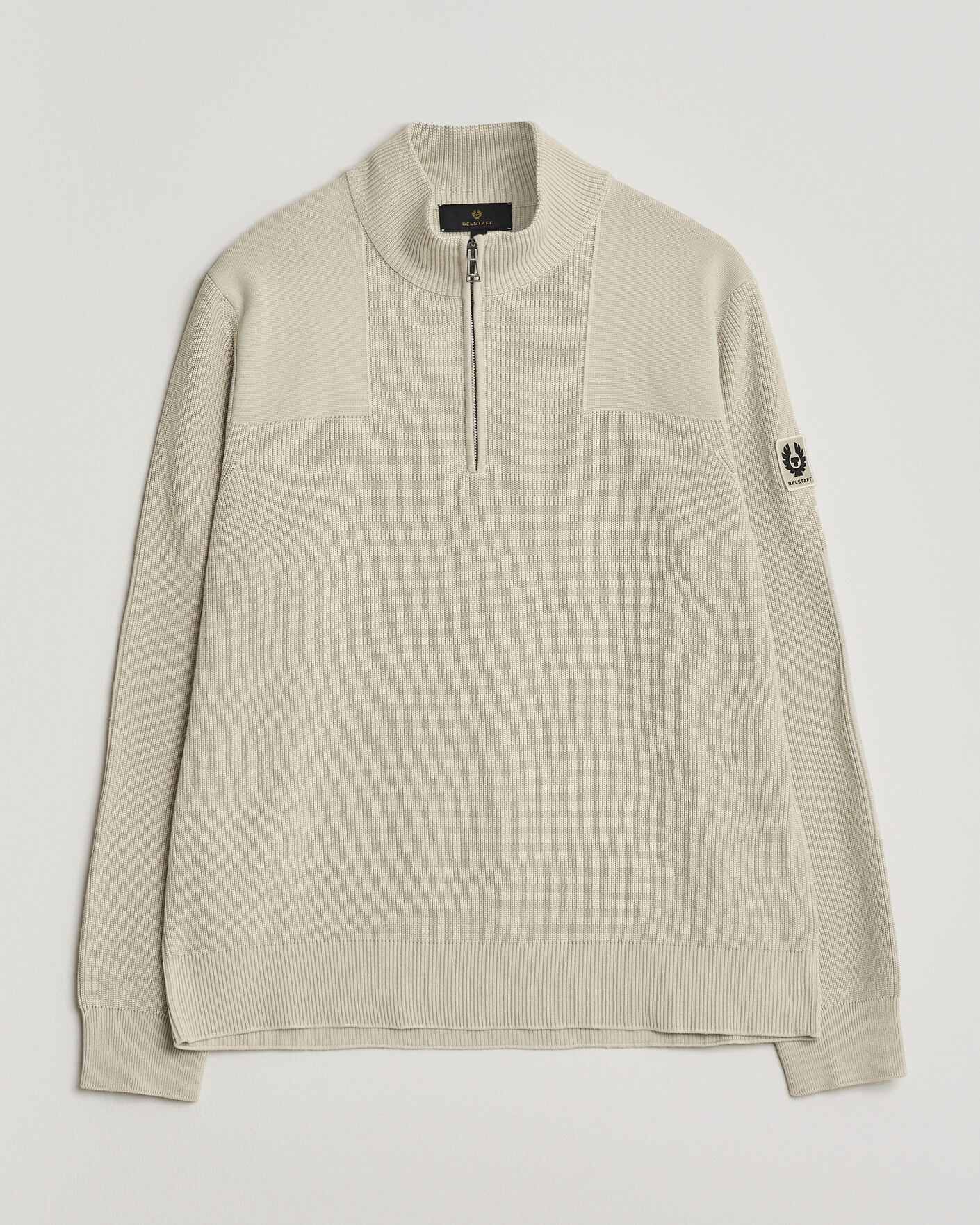 Herre | Gensere | Belstaff | Commander Half Zip Silver Birch