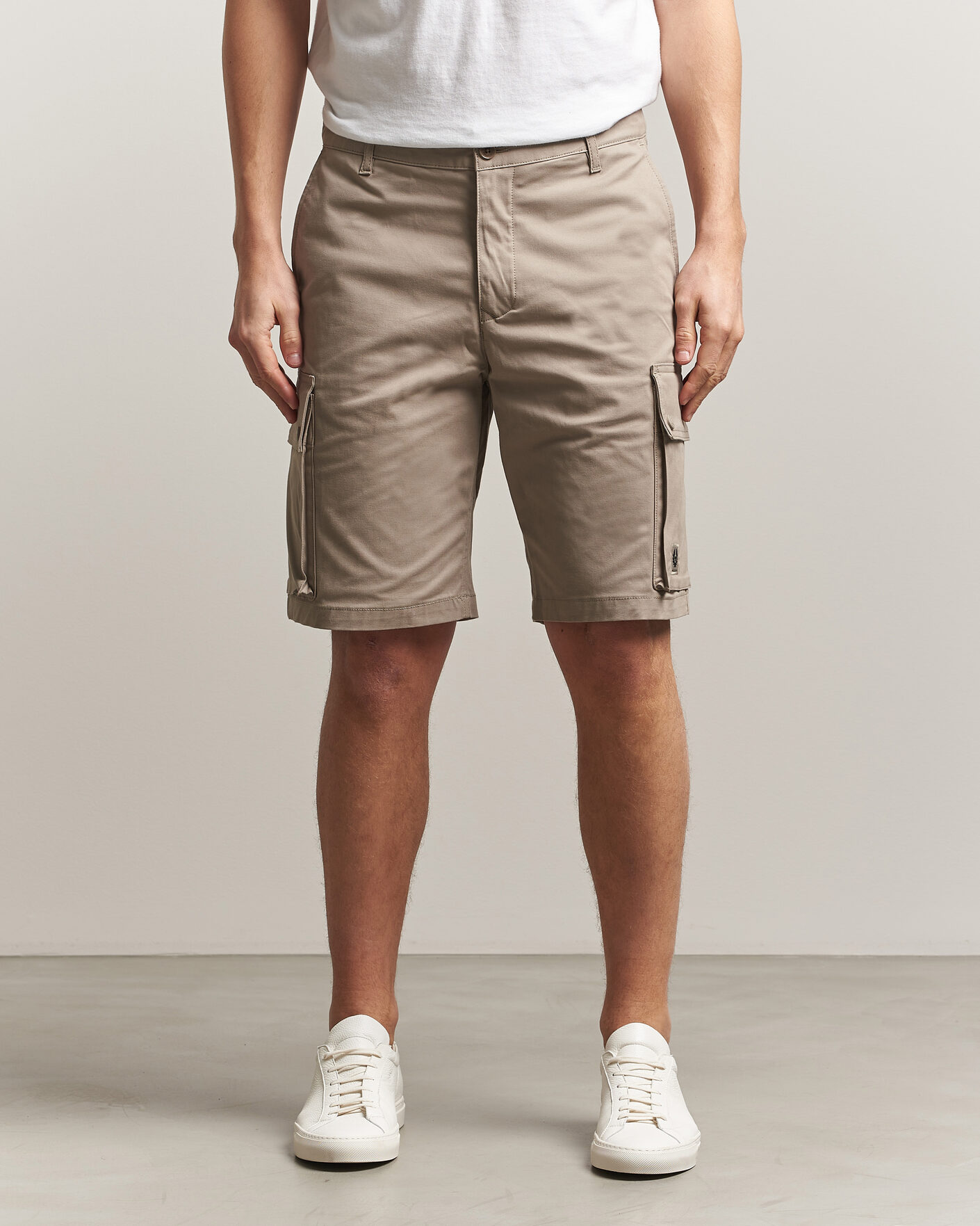 Herre | Shorts | Belstaff | Route Cargo Shorts Dark Sand