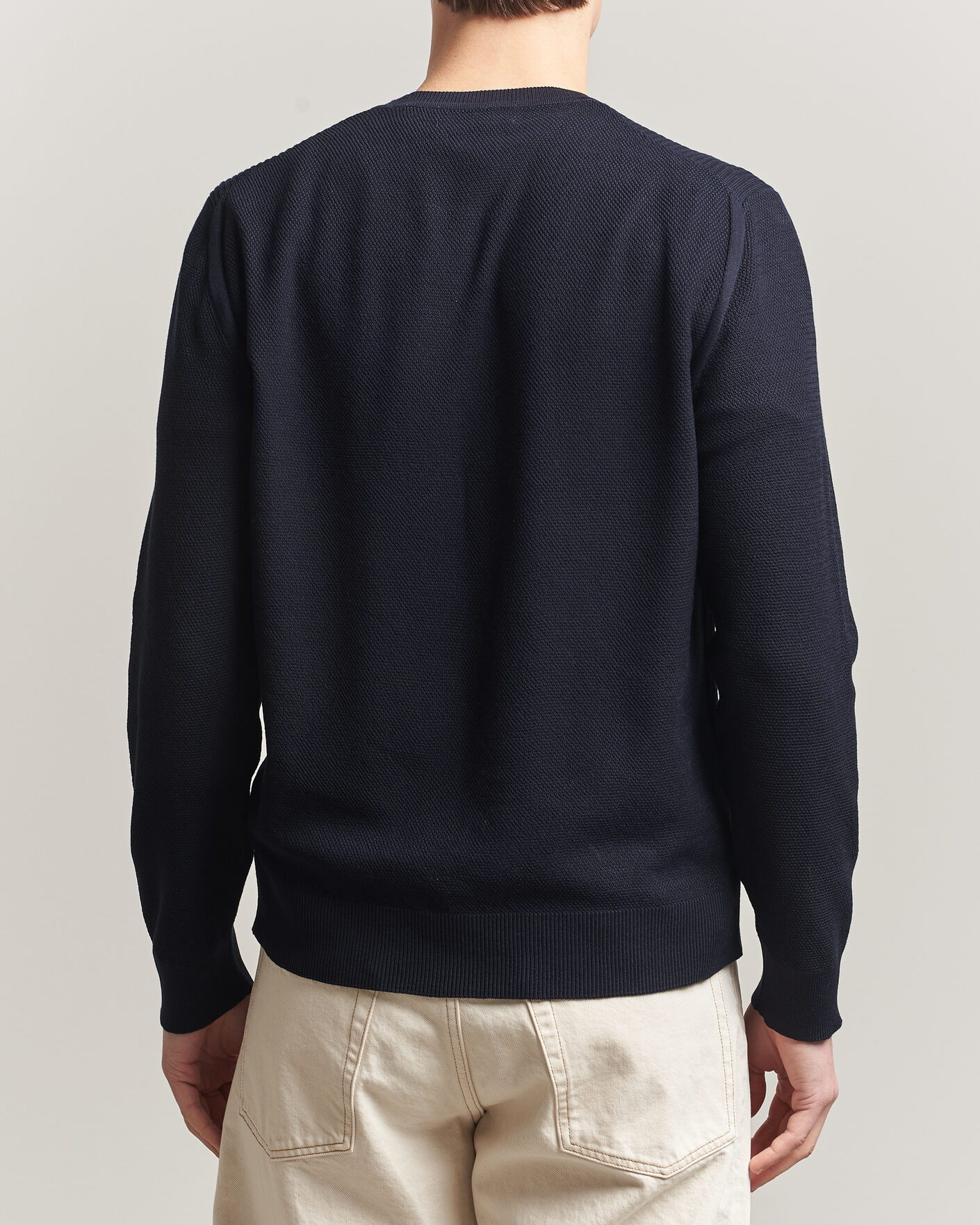 Herre | Gensere | Belstaff | Coast Knitted Crew Neck Dark Ink