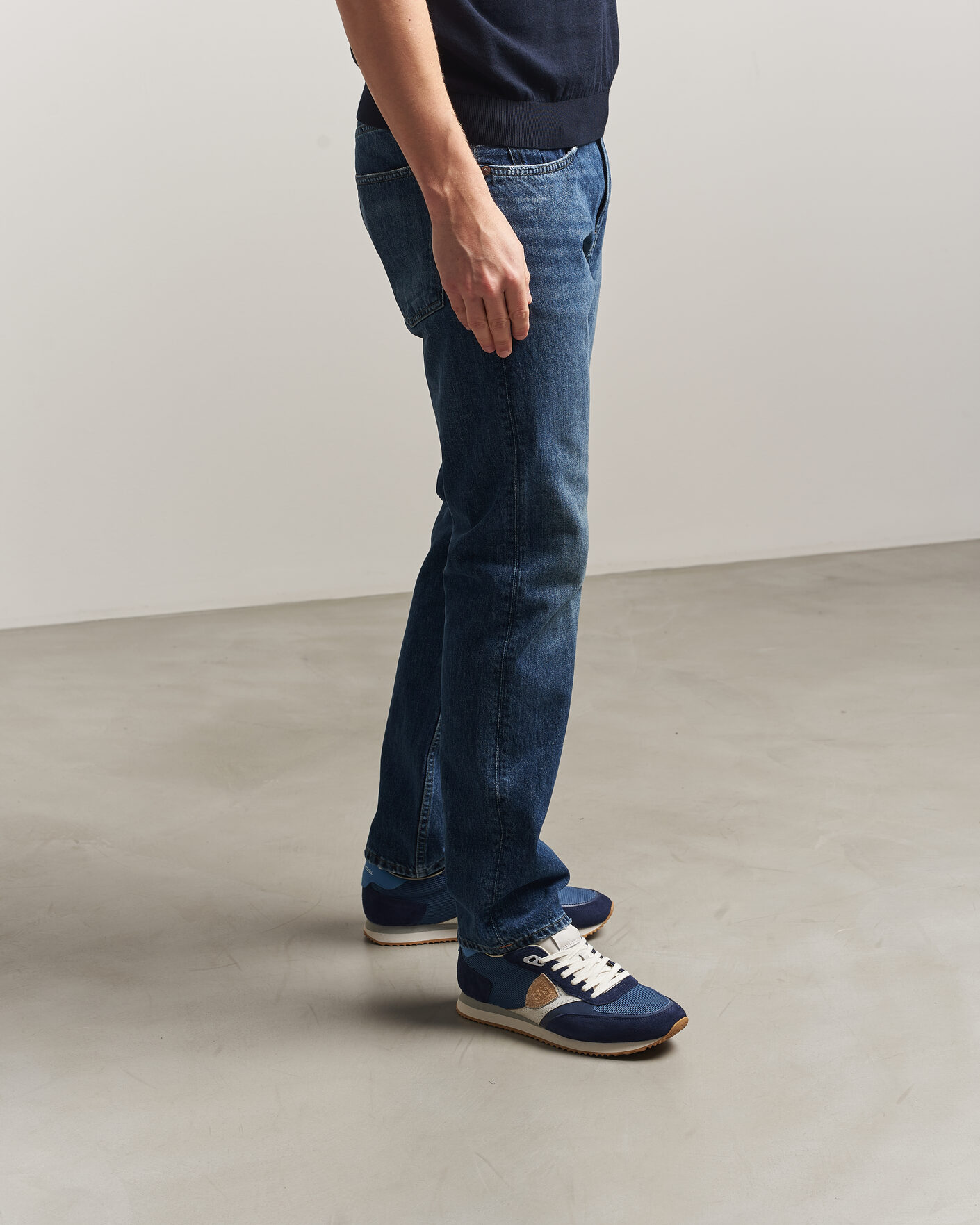 Herre | Sneakers | Philippe Model | BLVille Low Running Sneaker Blue