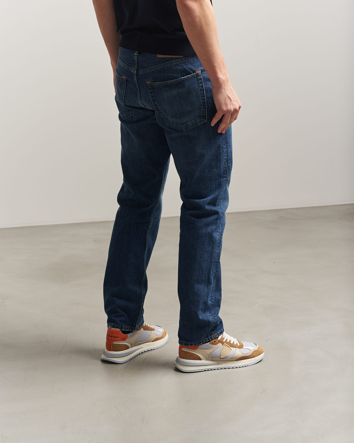 Herre | Sneakers | Philippe Model | Olympique Running Sneaker Grey/Brown