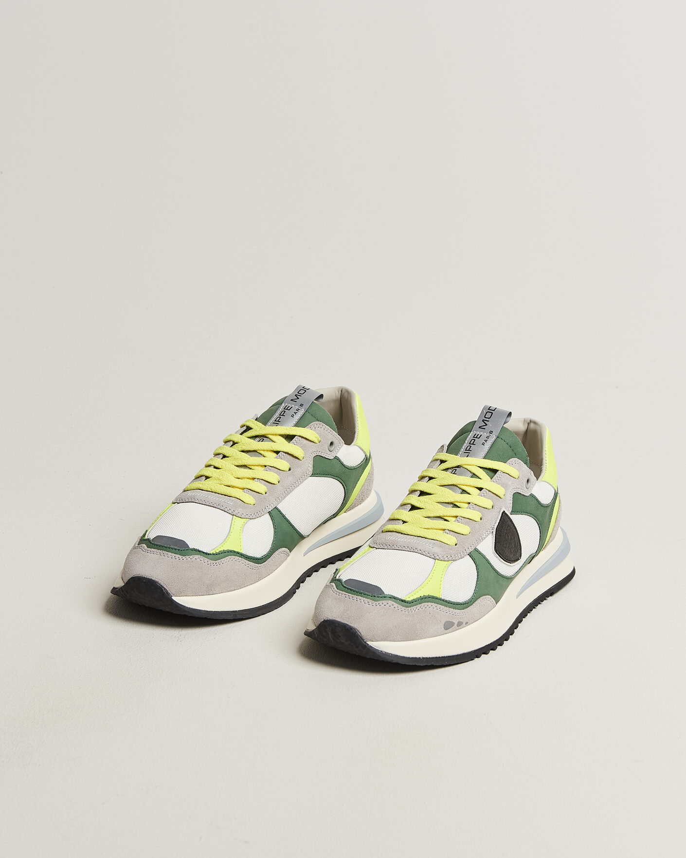 Herre | Sneakers | Philippe Model | Olympique Running Sneaker White/Green