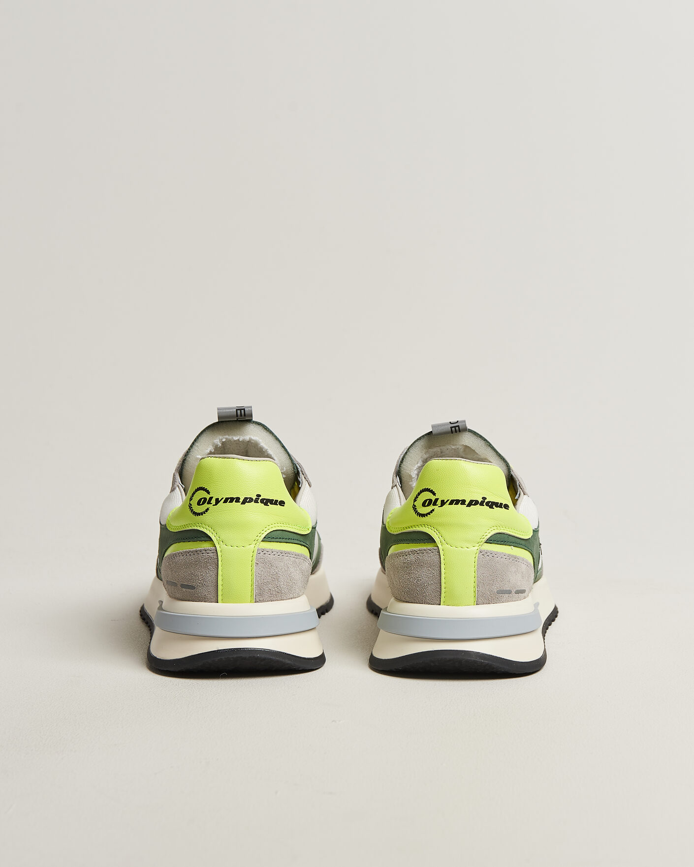 Herre | Sneakers | Philippe Model | Olympique Running Sneaker White/Green