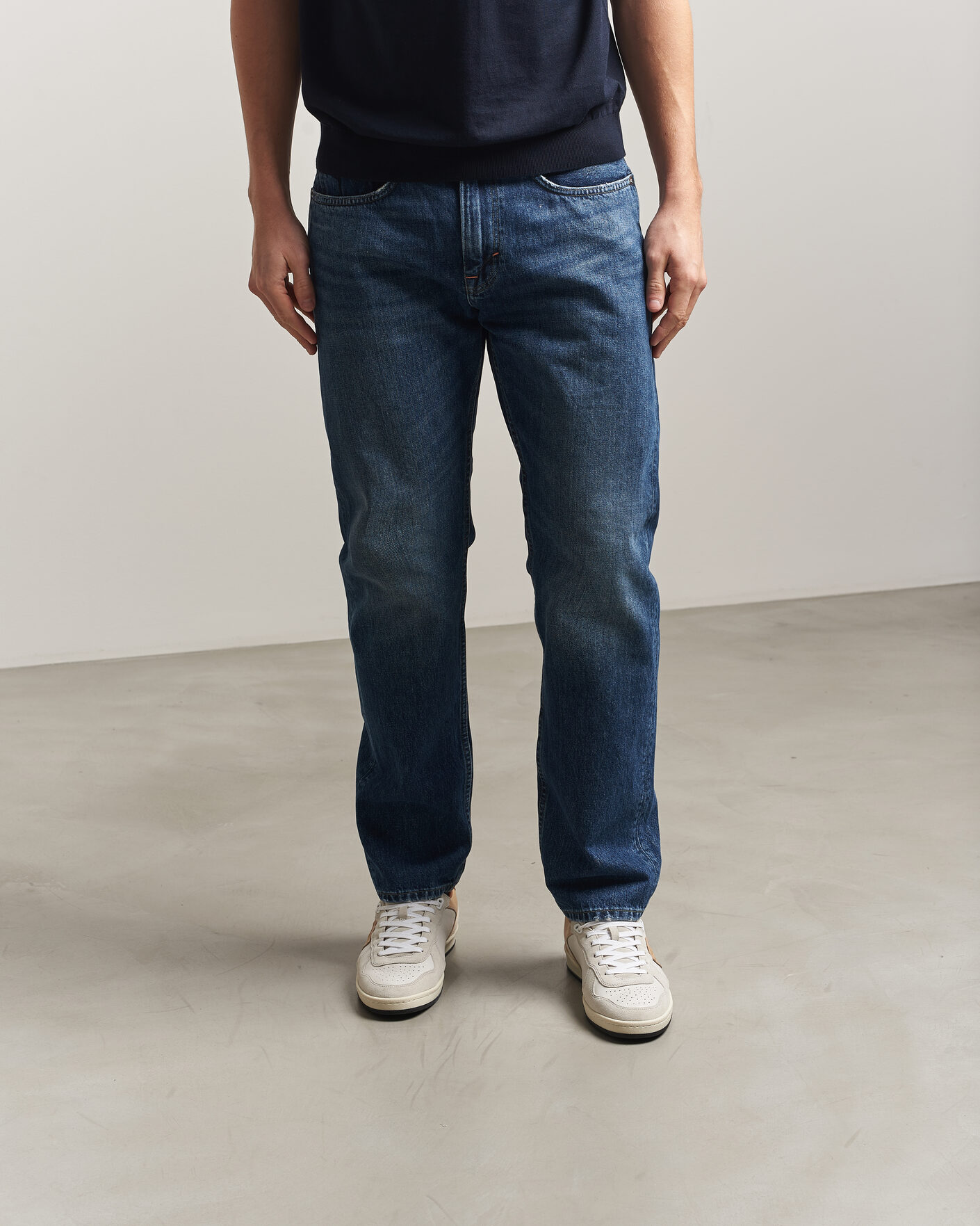 Herre | Sneakers | Philippe Model | Pgal Low Leather Sneaker Light Brown