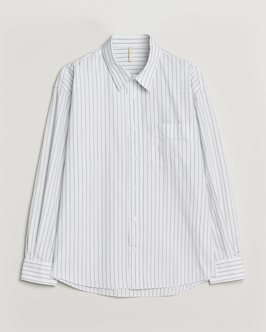 Herre | Skjorter | Sunflower | New Base Shirt Blue Stripe