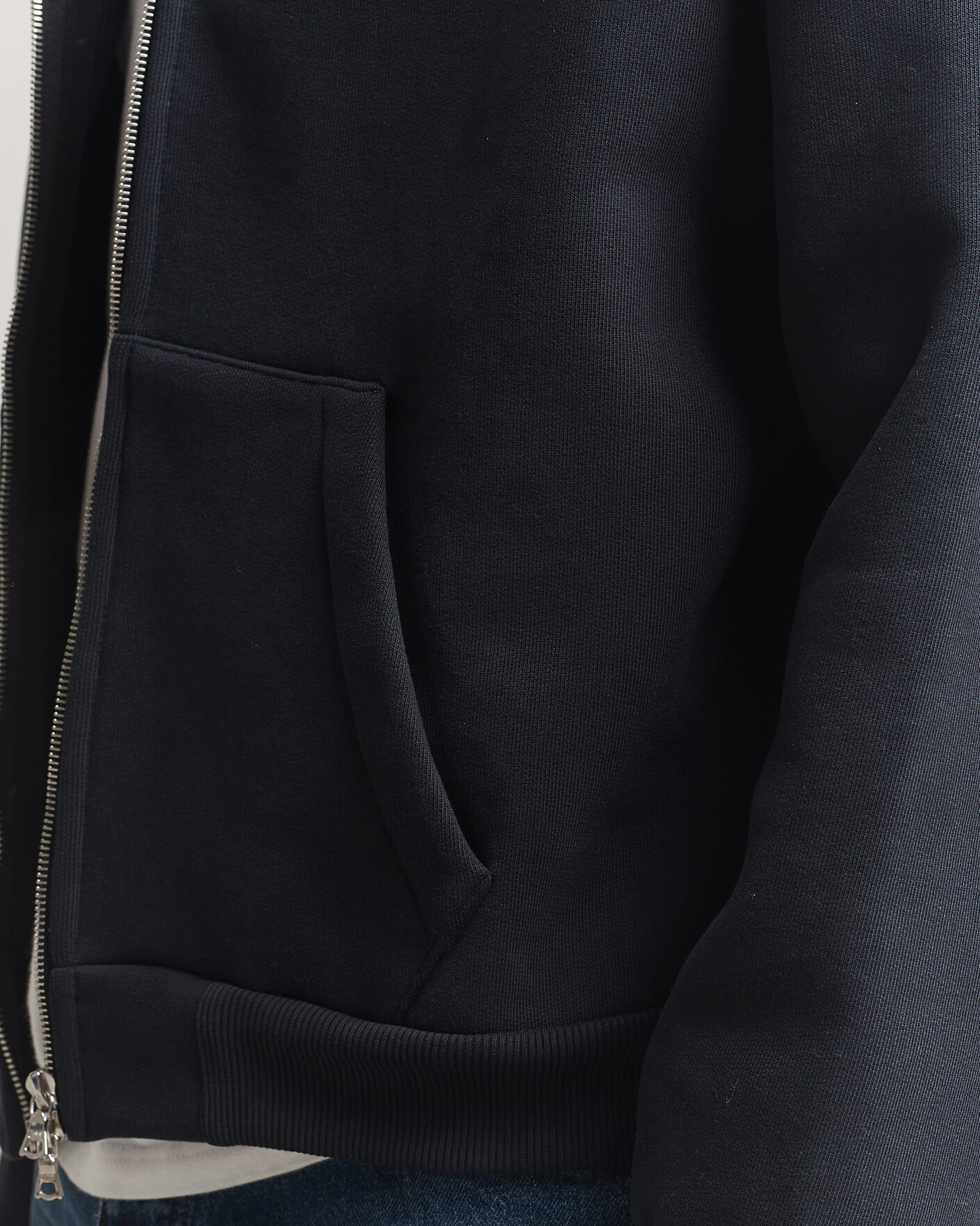 Herre | Gensere | Sunflower | Hooded Sweat Jacket Black