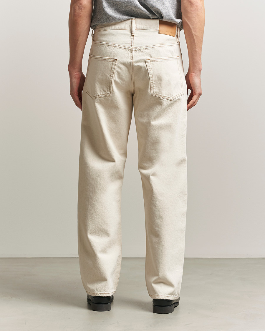 Herre | Bukser | Sunflower | Loose Jeans Ecru Contrast