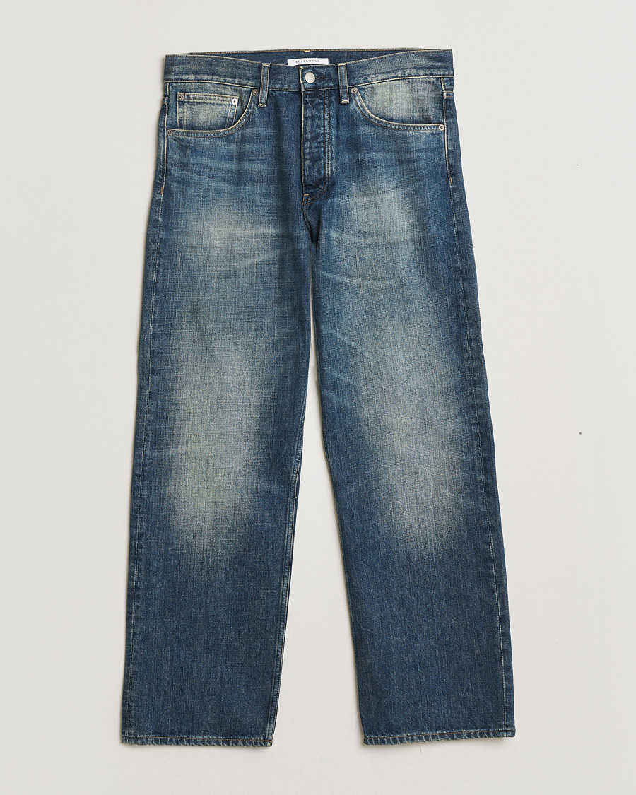 Herre | Bukser | Sunflower | Loose Jeans Deep Vintage