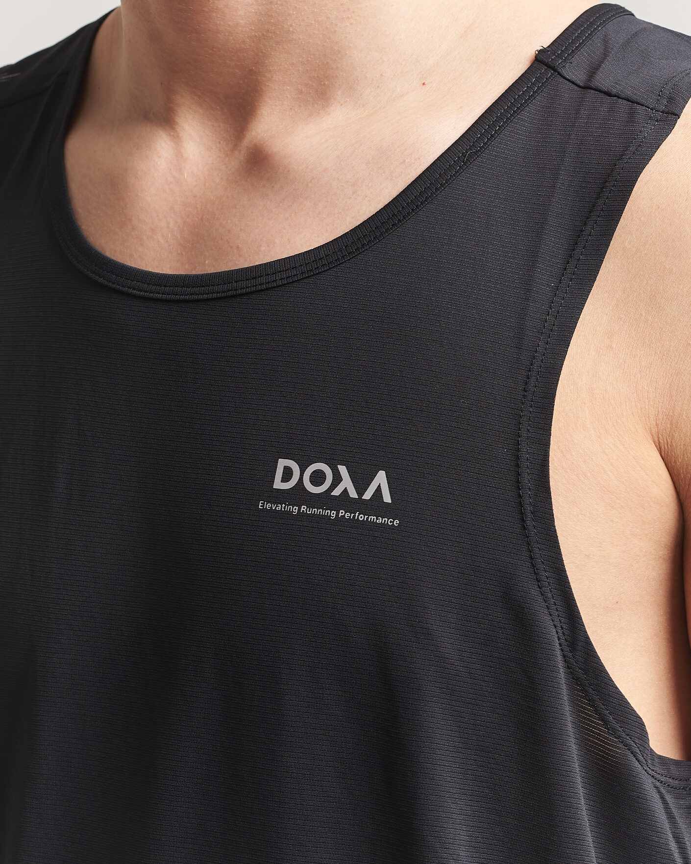 Herre | T-Shirts | DOXA | Rerun Singlet Black