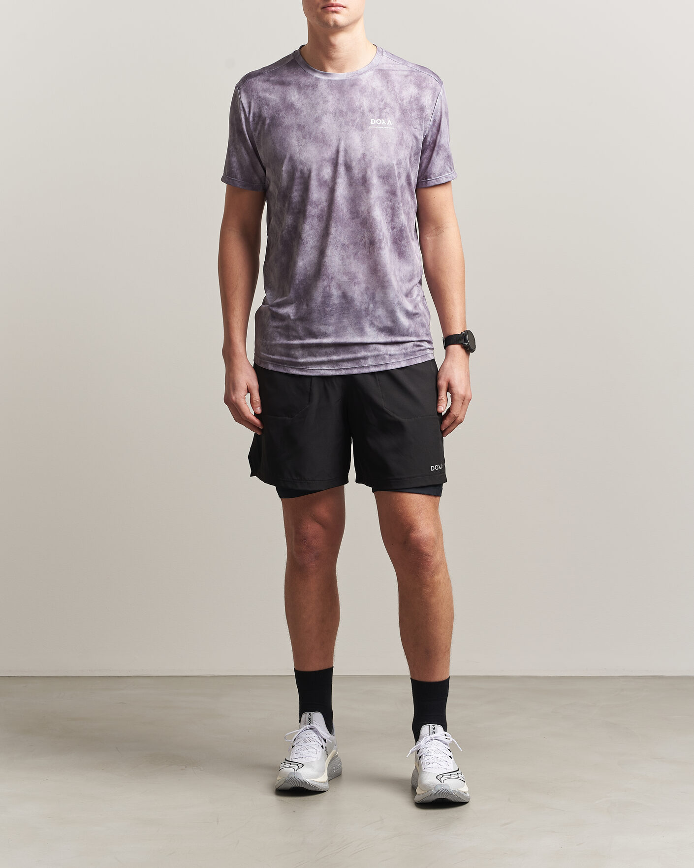 Herre | Shorts | DOXA | Rerun 2-In-1 Shorts Black