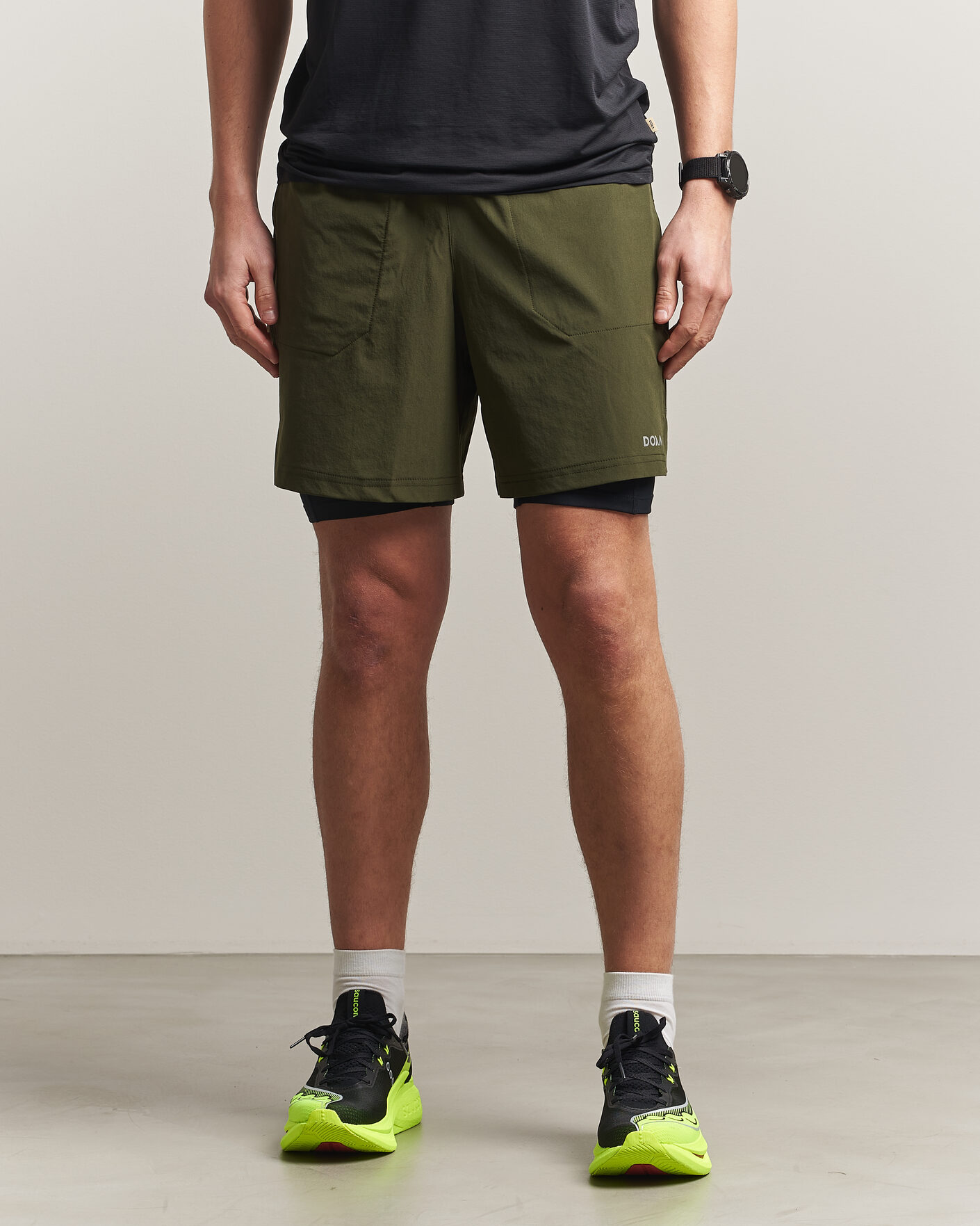 Herre | Shorts | DOXA | Rerun 2-In-1 Shorts Forest
