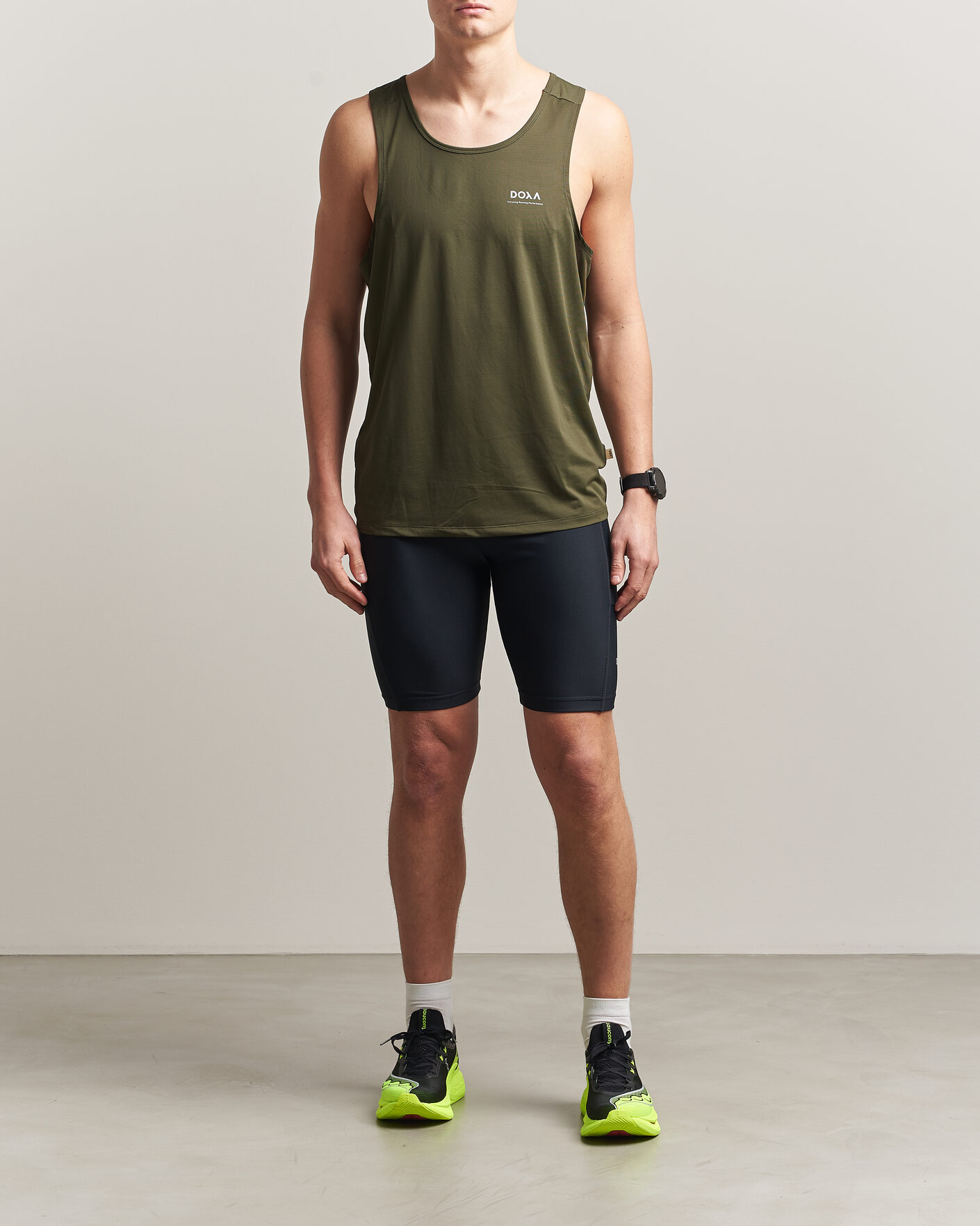 Herre | Shorts | DOXA | Rerun Half Tights Black