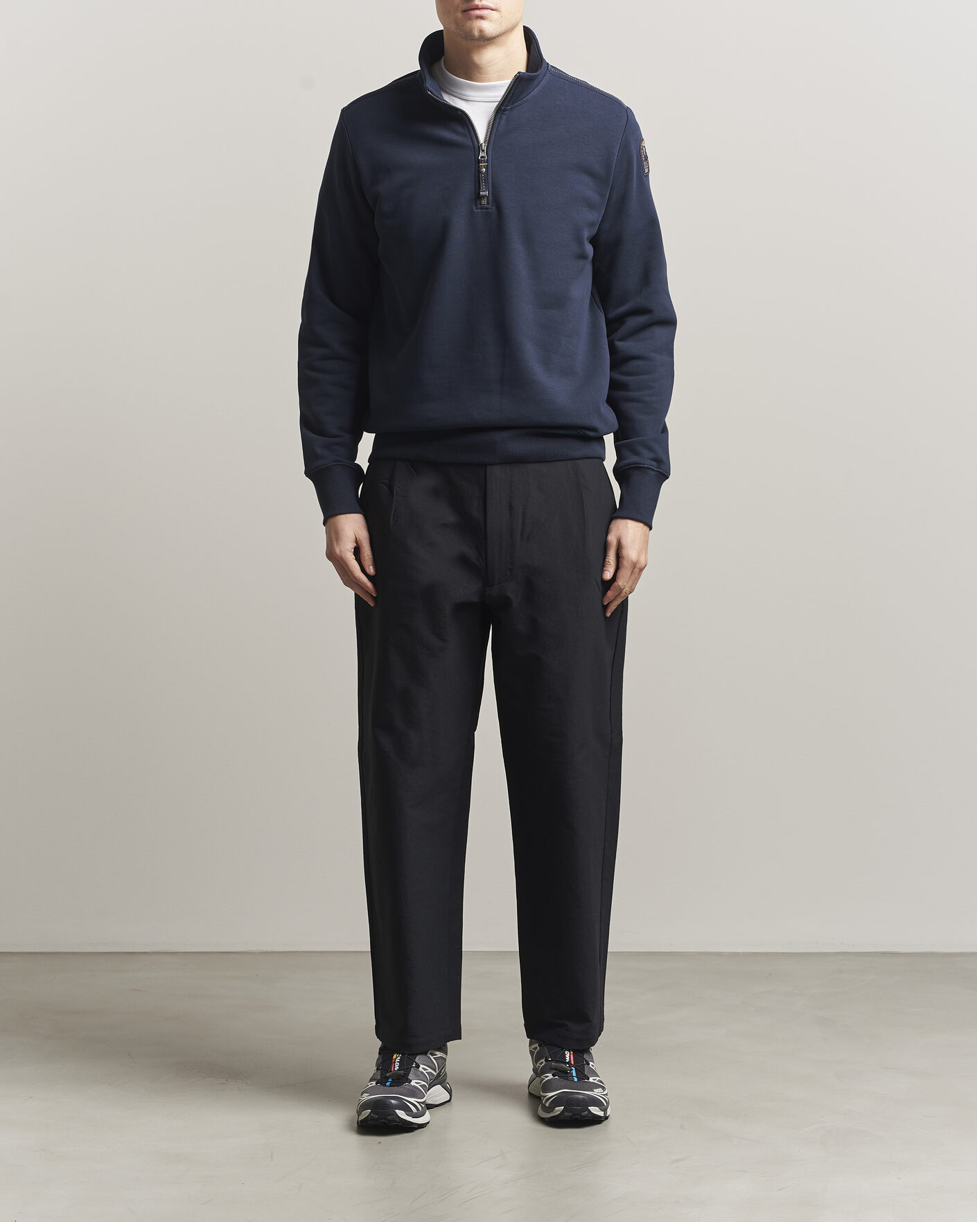 Herre | Gensere | Parajumpers | Broad Peak Super Easy Half Zip Navy