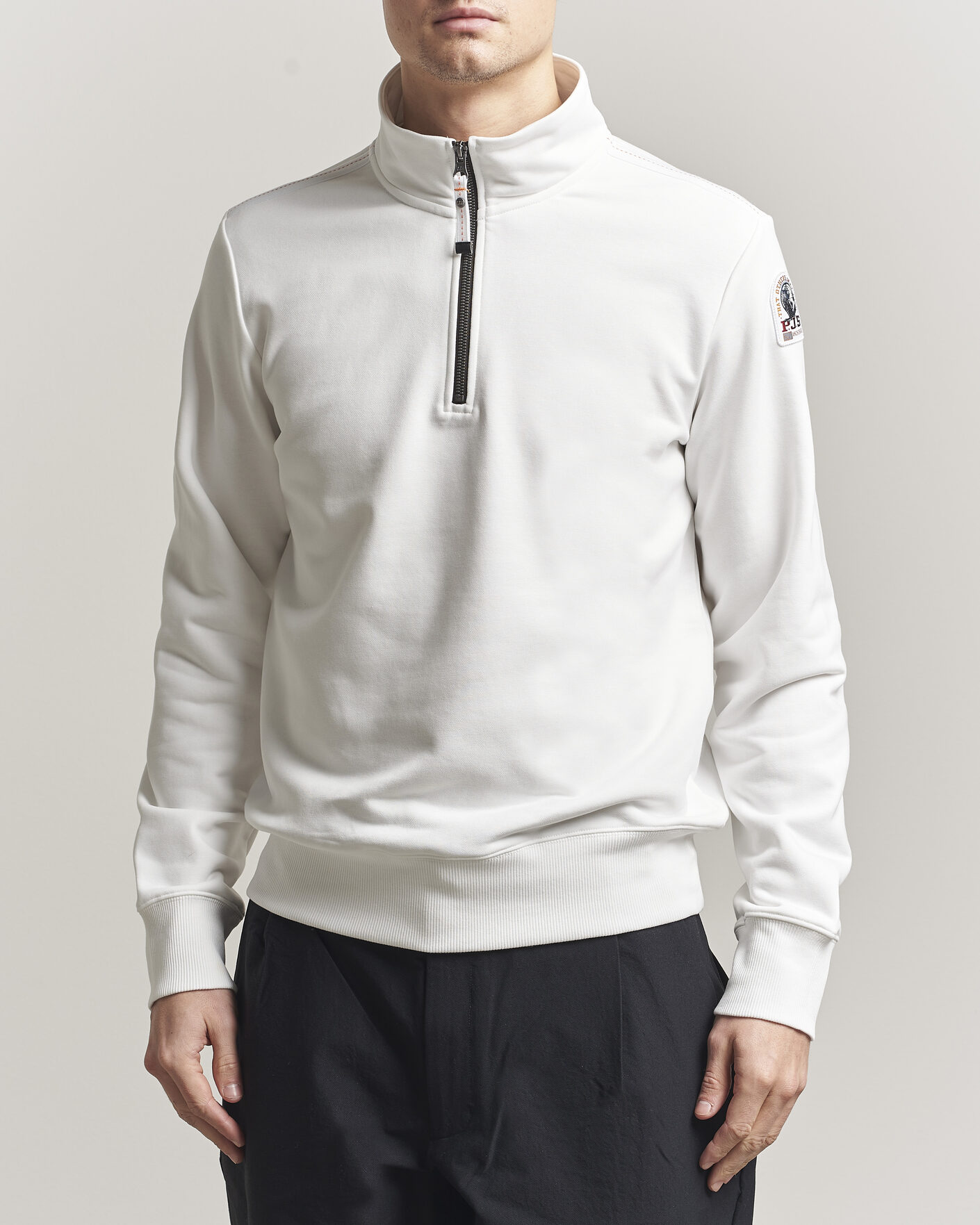 Herre | Gensere | Parajumpers | Broad Peak Super Easy Half Zip White