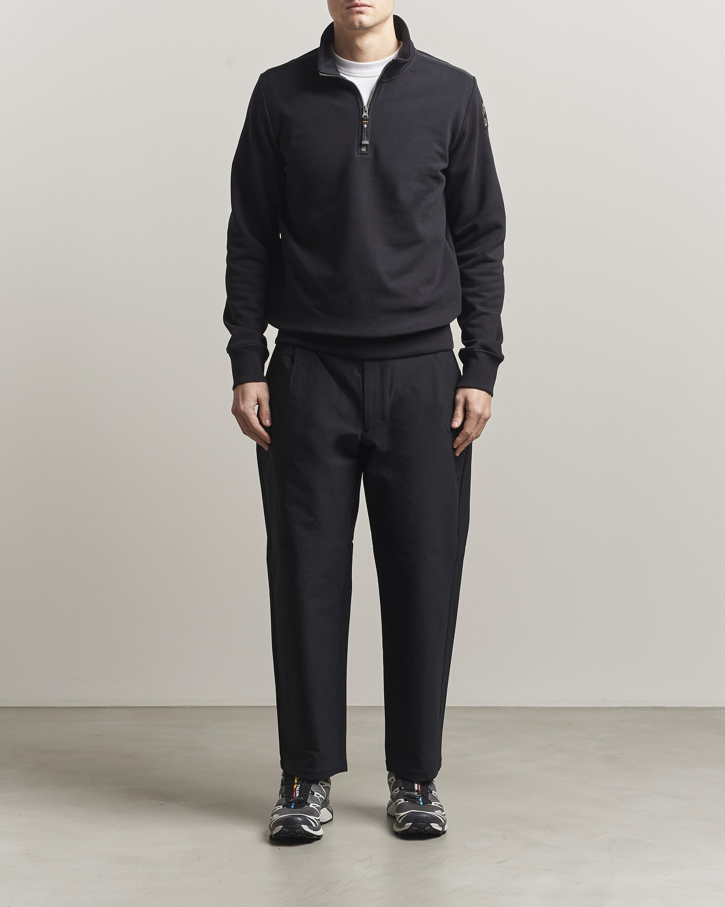 Herre | Gensere | Parajumpers | Broad Peak Super Easy Half Zip Black