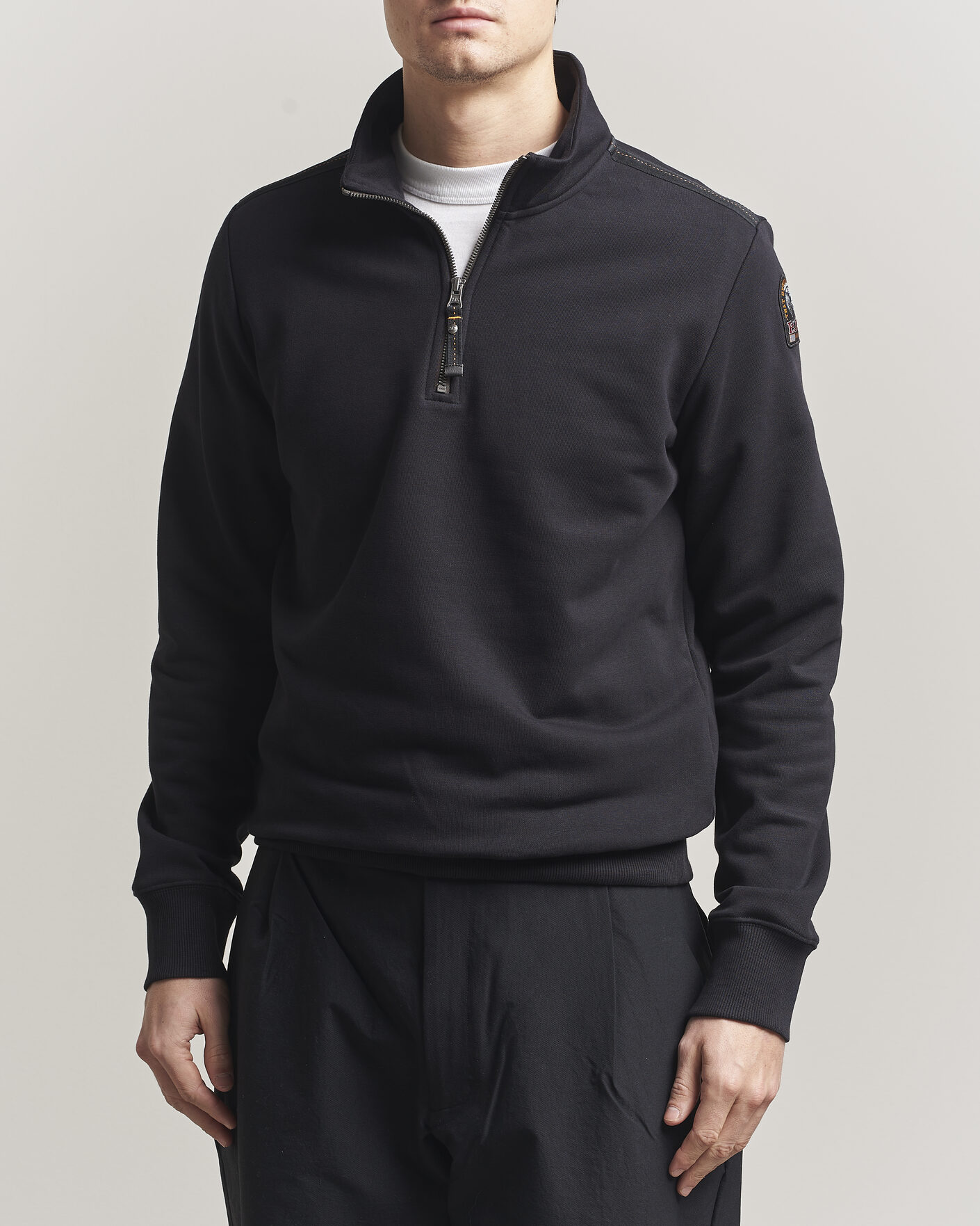 Herre | Gensere | Parajumpers | Broad Peak Super Easy Half Zip Black
