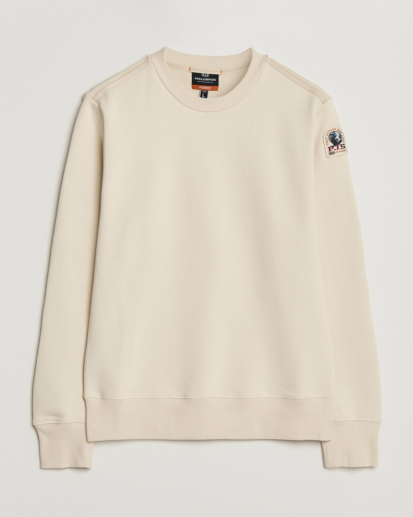 Herre | Gensere | Parajumpers | K2 Super Easy Crew Neck Sweatshirt Bone