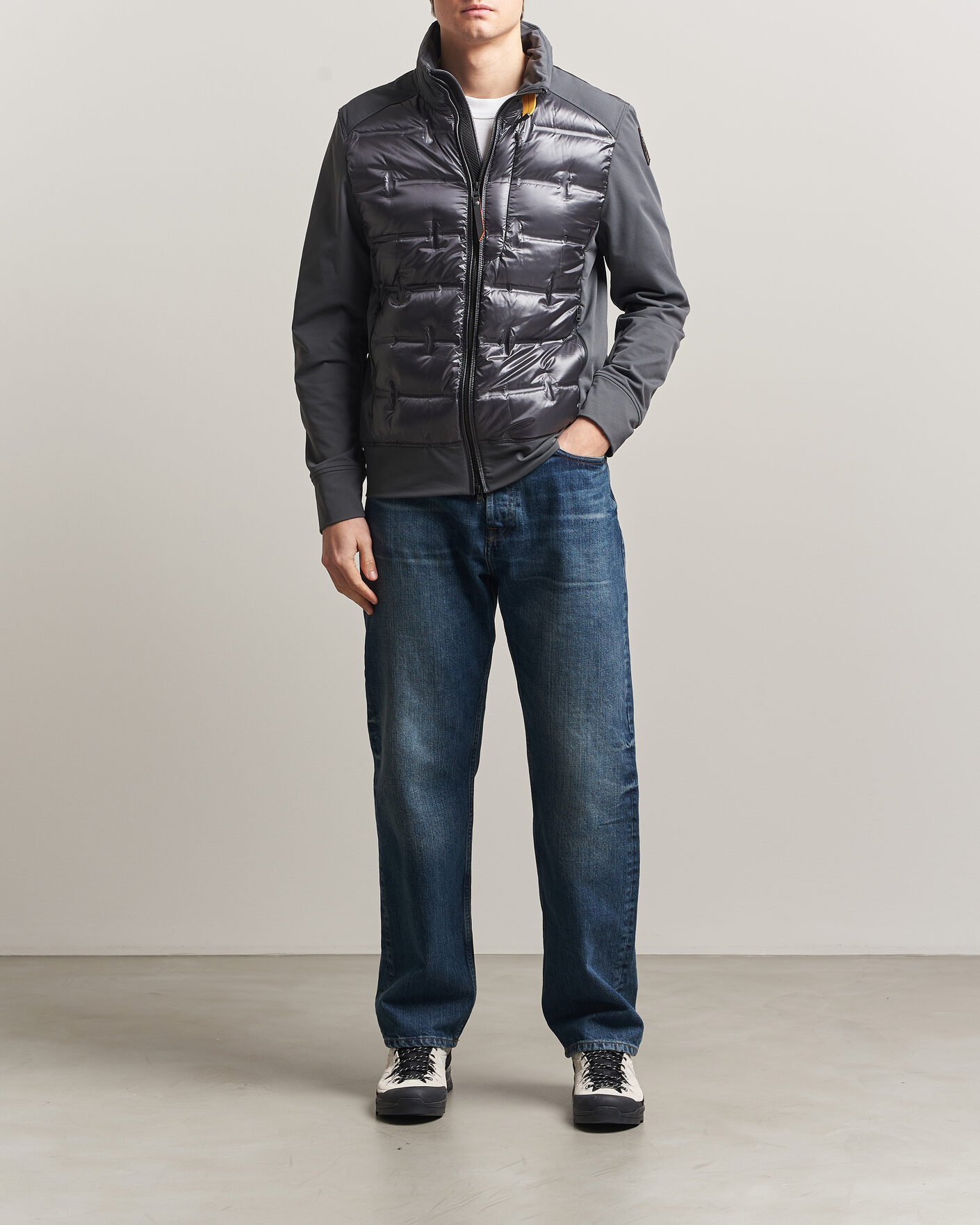 Herre | Jakker | Parajumpers | Matty Techno Hybrid Jacket Gargoyle