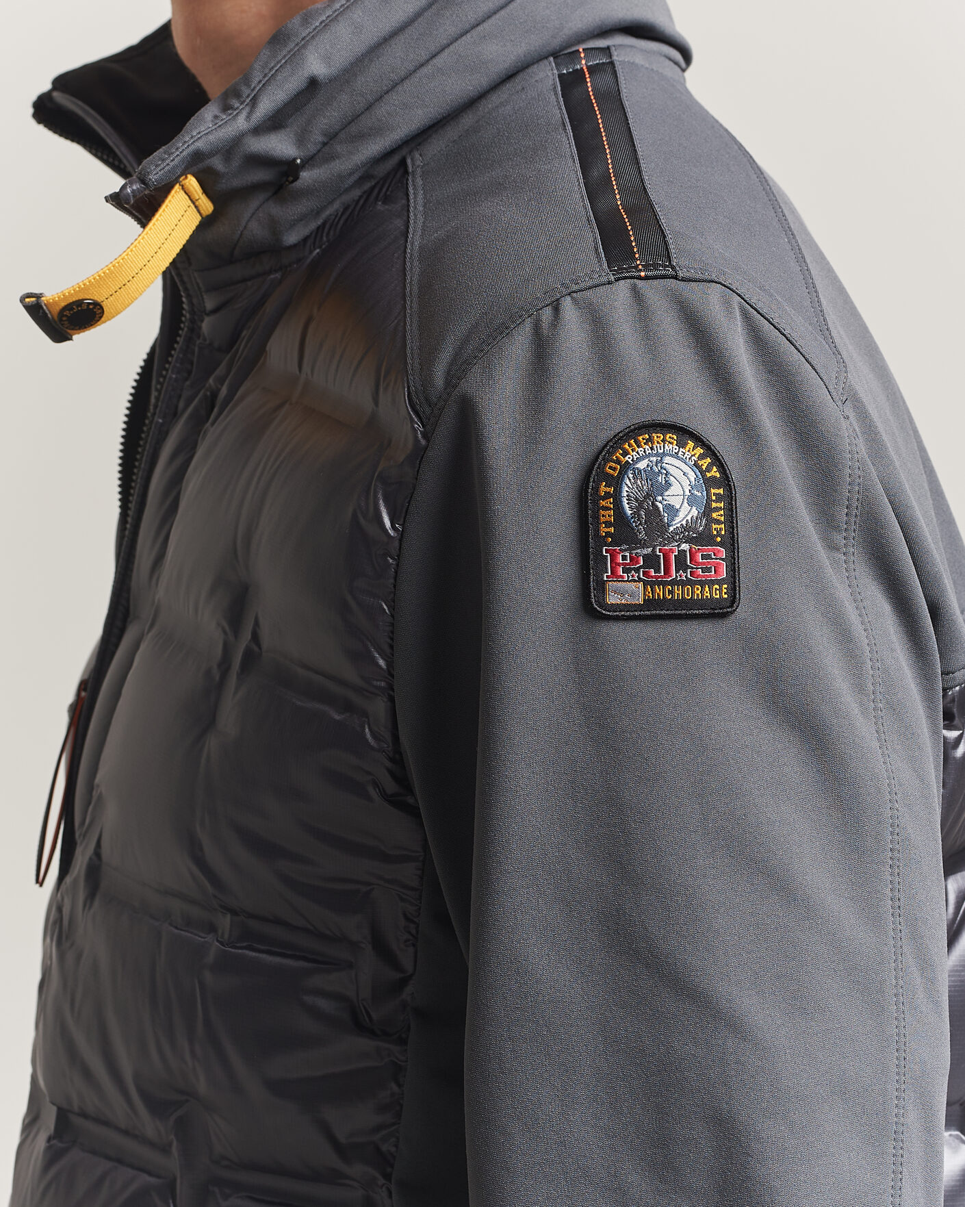 Herre | Jakker | Parajumpers | Matty Techno Hybrid Jacket Gargoyle