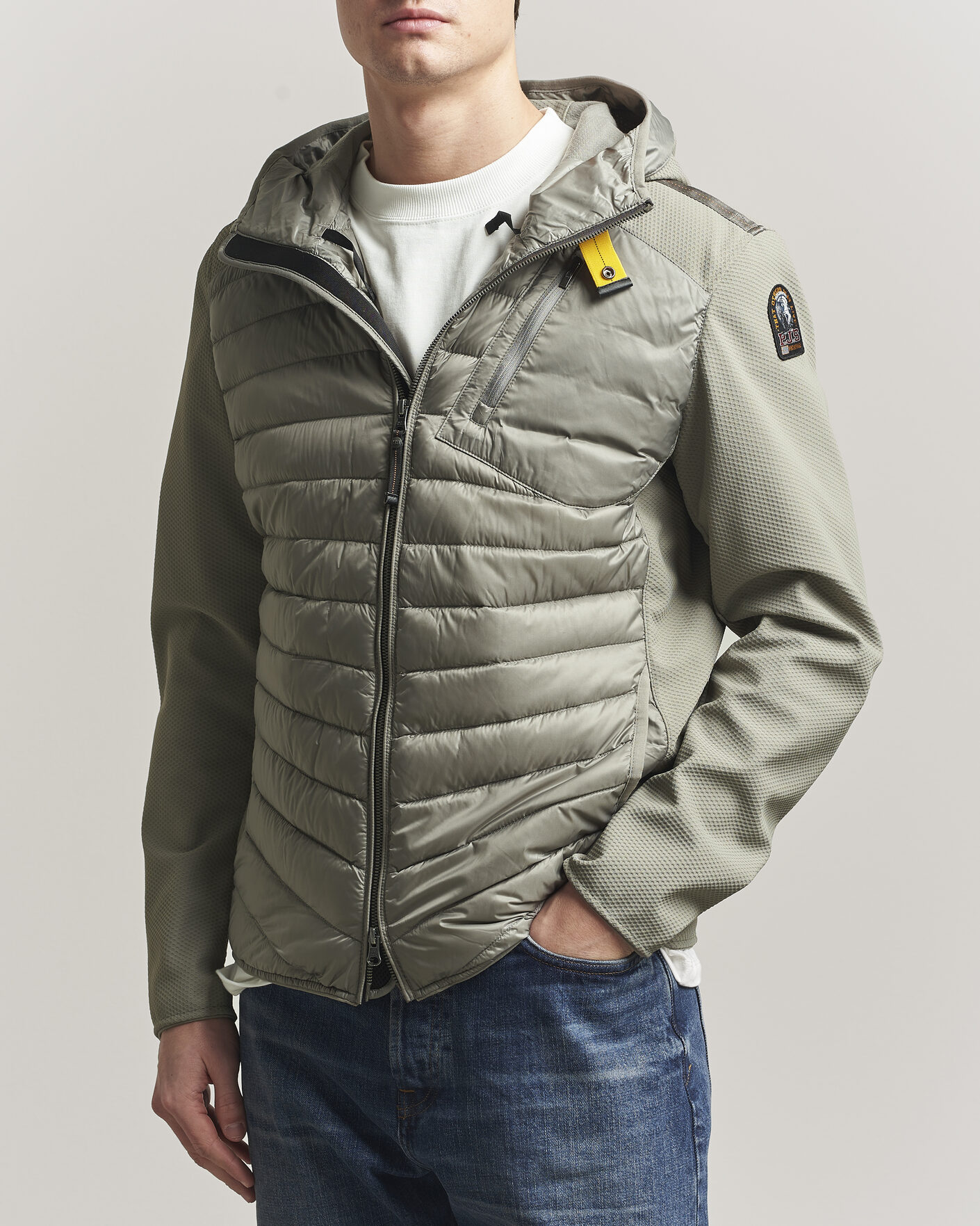 Herre | Jakker | Parajumpers | Nolan Mesh Hooded Hybrid Nowhere