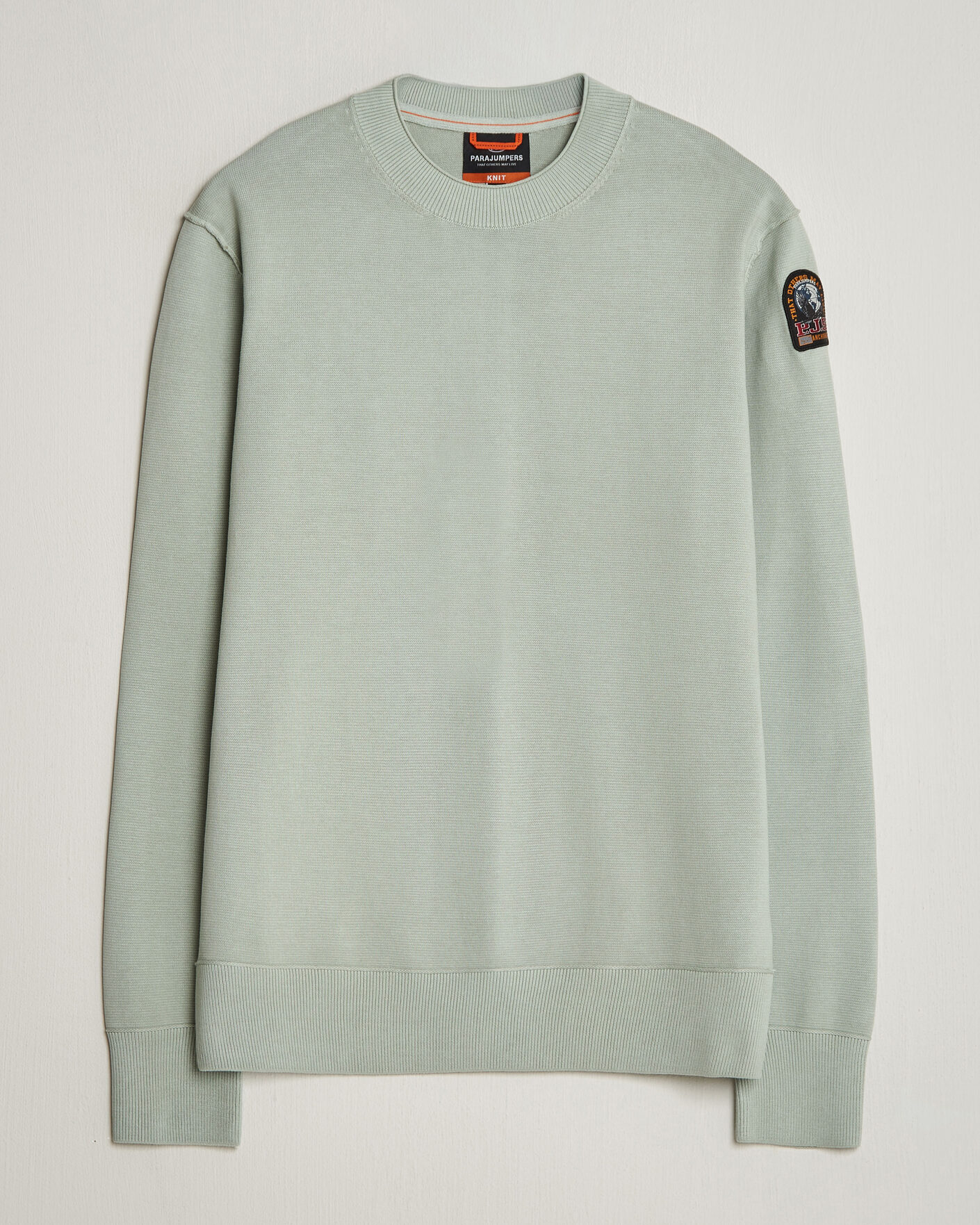 Herre | Gensere | Parajumpers | Basic Braw Knitted Sweater Fresh Grey