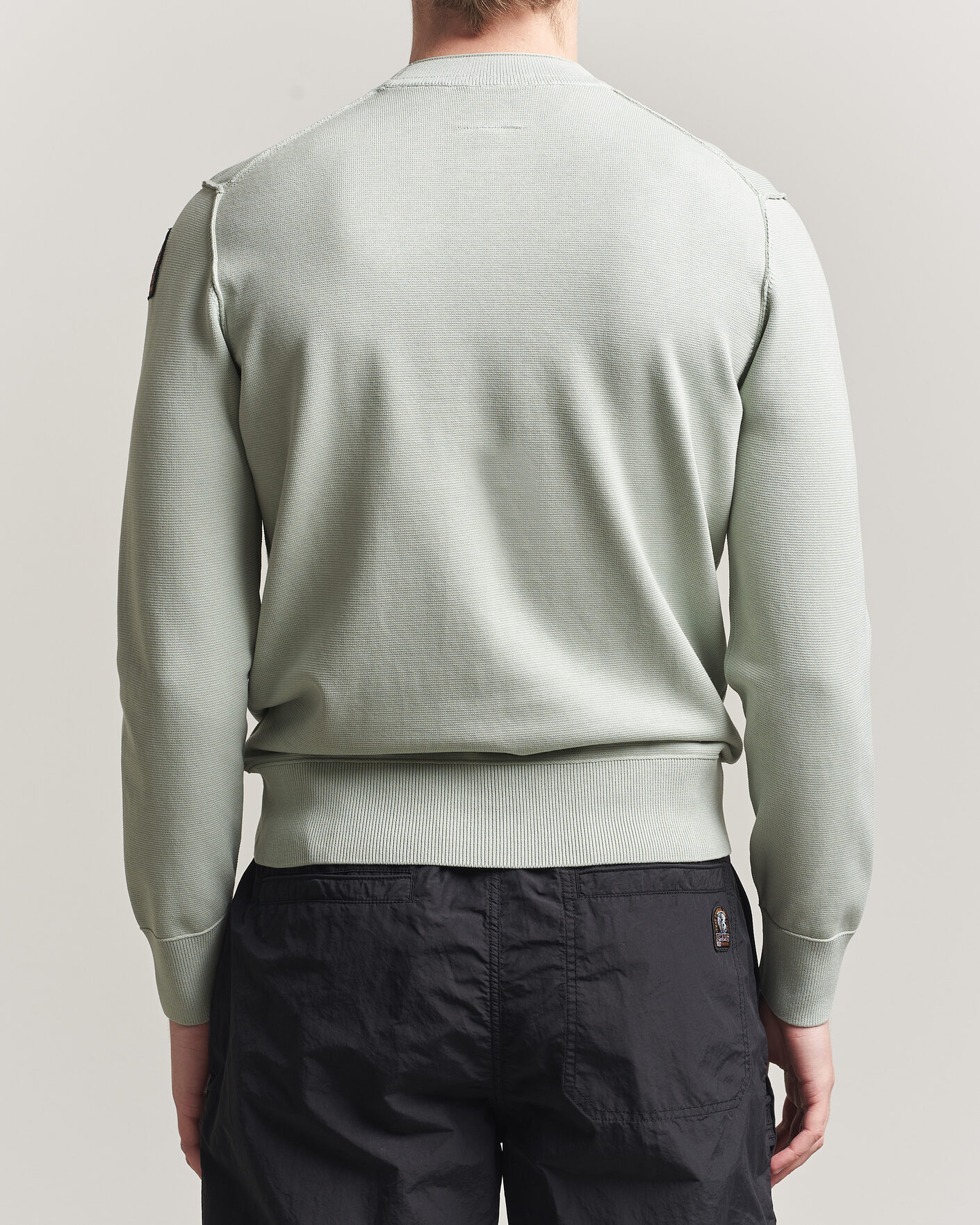 Herre | Gensere | Parajumpers | Basic Braw Knitted Sweater Fresh Grey