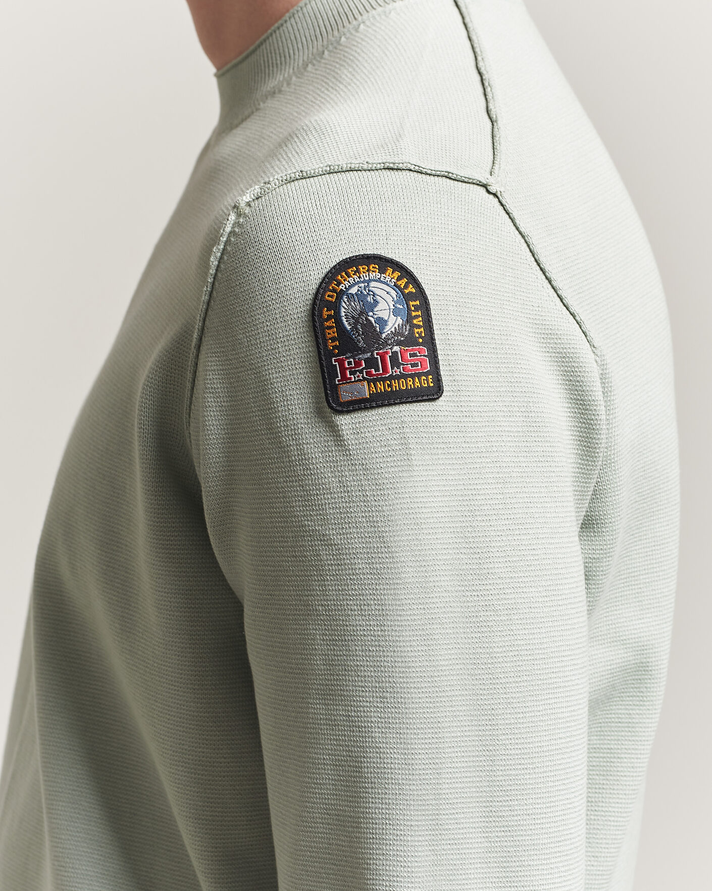 Herre | Gensere | Parajumpers | Basic Braw Knitted Sweater Fresh Grey