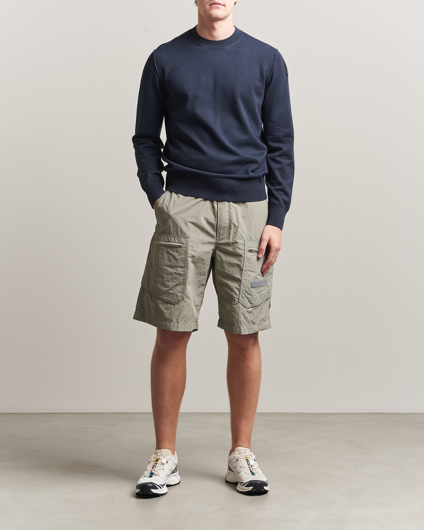 Herre | Gensere | Parajumpers | Basic Braw Knitted Sweater Navy