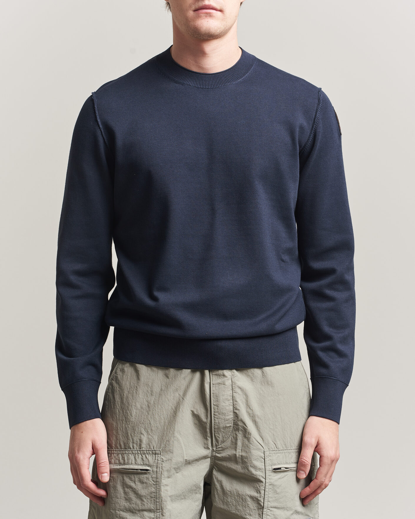 Herre | Gensere | Parajumpers | Basic Braw Knitted Sweater Navy