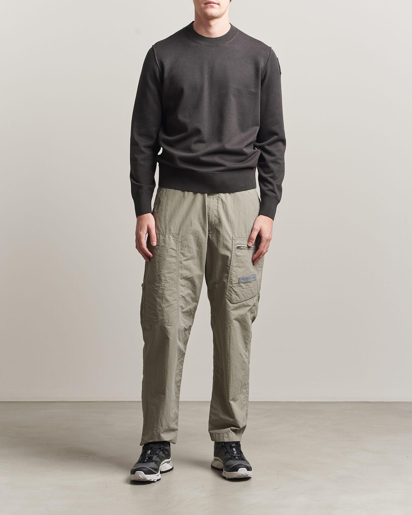 Herre | Gensere | Parajumpers | Basic Braw Knitted Sweater Off Black