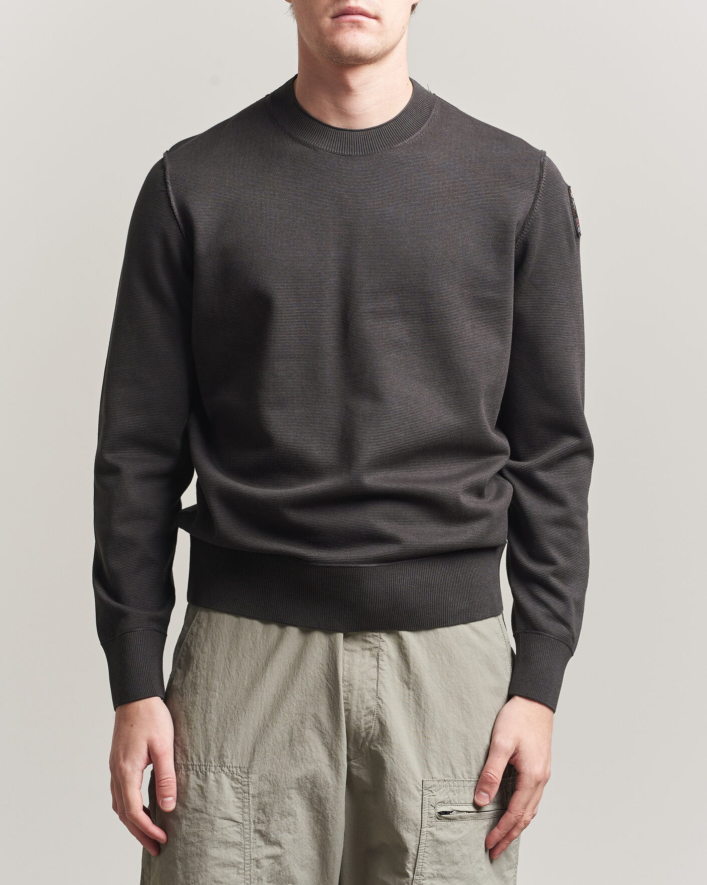 Herre | Gensere | Parajumpers | Basic Braw Knitted Sweater Off Black