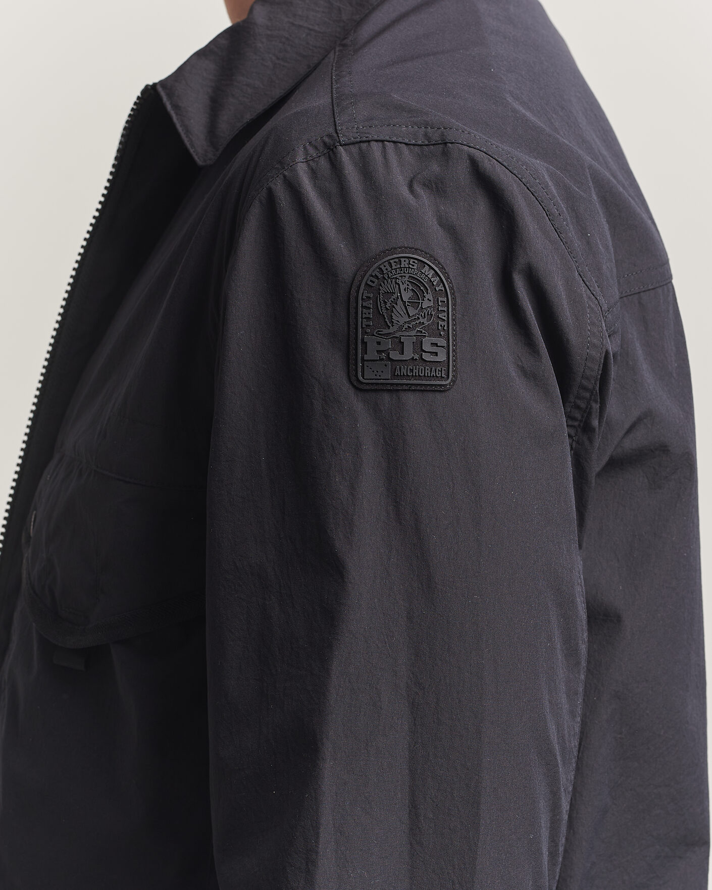 Herre | Jakker | Parajumpers | Elgin Travel Shirt Jacket Black