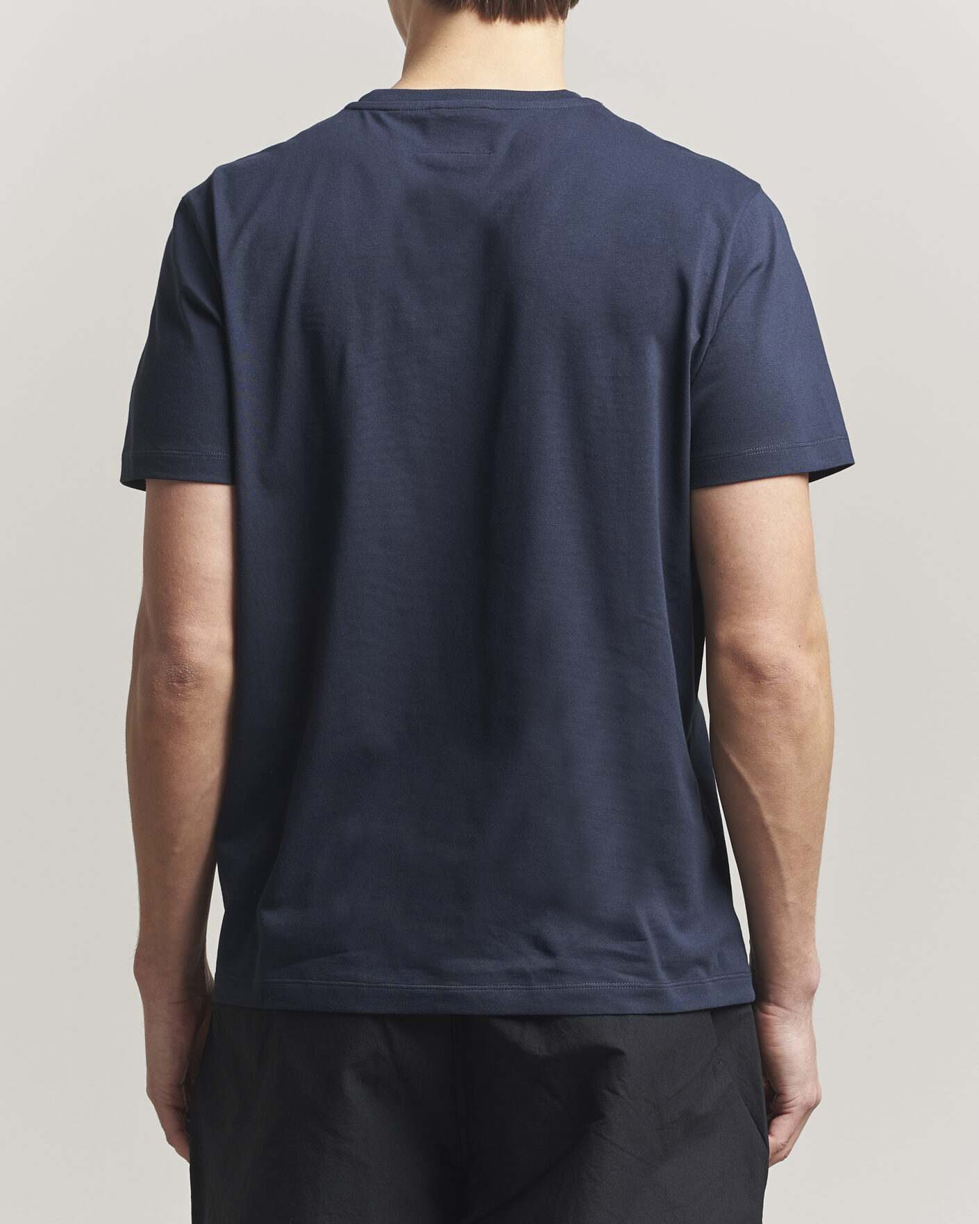 Herre | T-Shirts | Parajumpers | Patch Crew Neck T-Shirt Navy