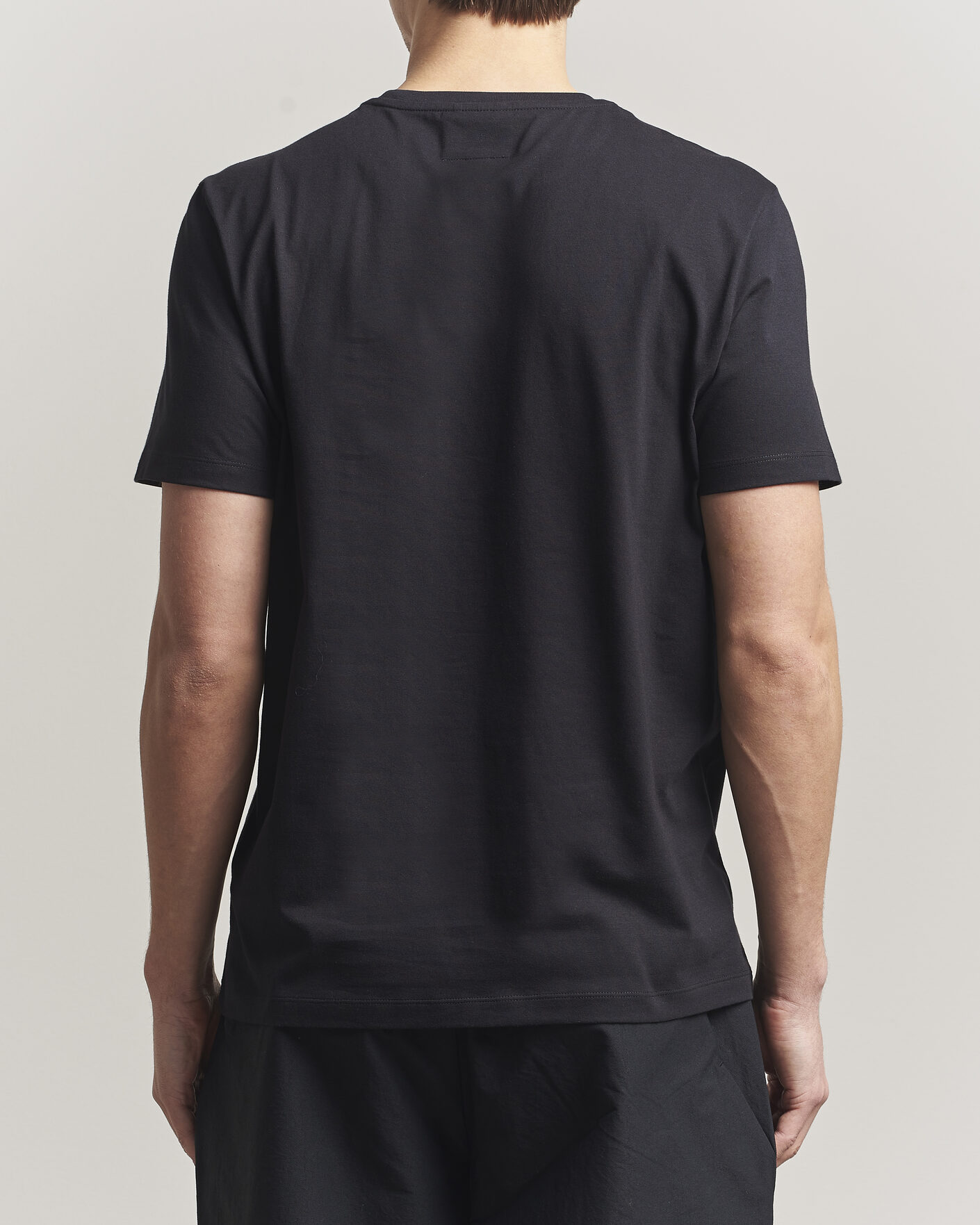 Herre | T-Shirts | Parajumpers | Patch Crew Neck T-Shirt Black