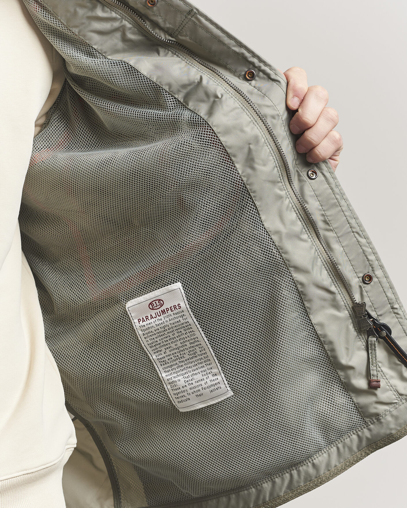 Herre | Jakker | Parajumpers | Morgan Spring Masterpiece Jacket Ashen Sage