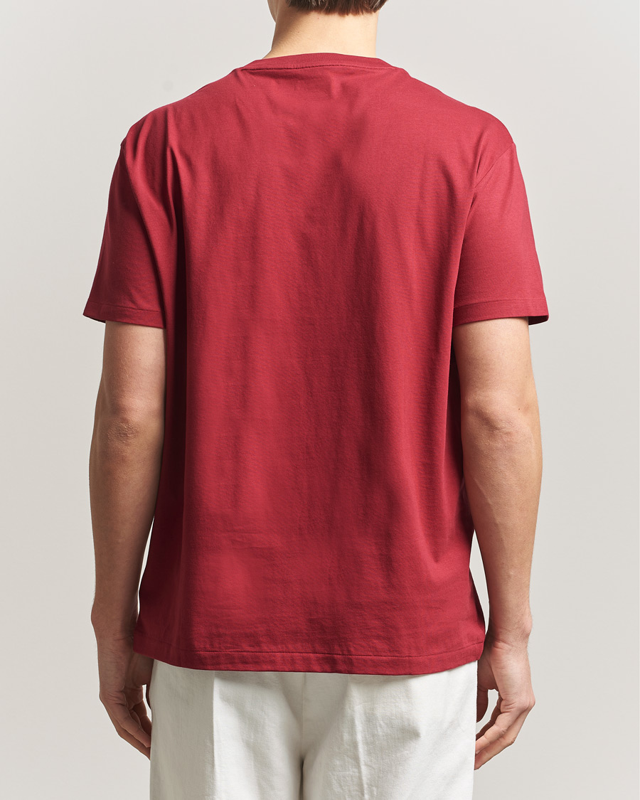 Herre | T-Shirts | Polo Ralph Lauren | V-Neck T-Shirt Heritage Red