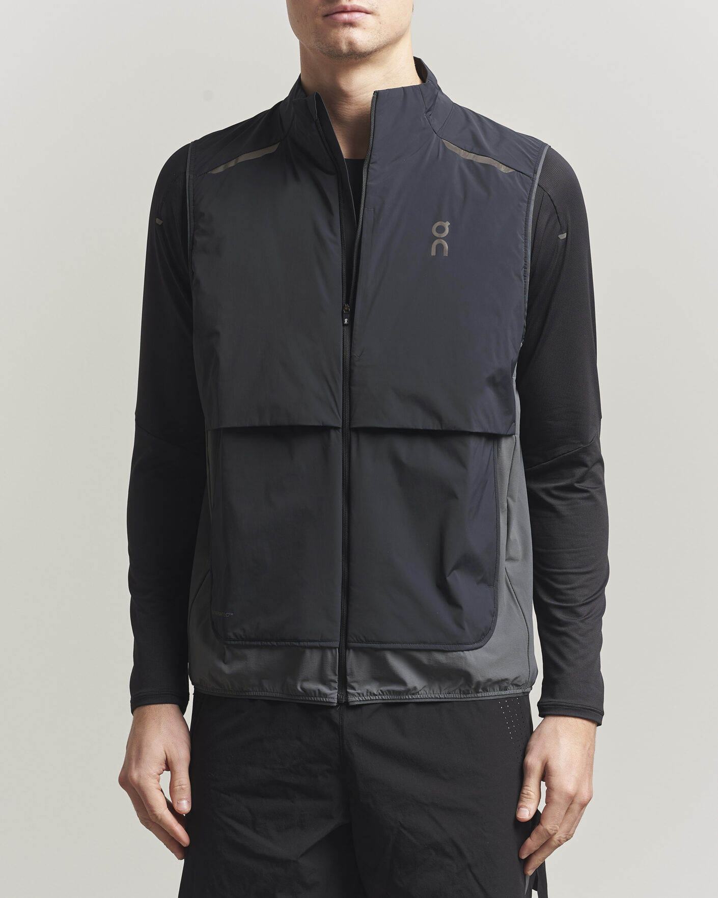 Herre | Vester | On | Weather Vest Black/Eclipse
