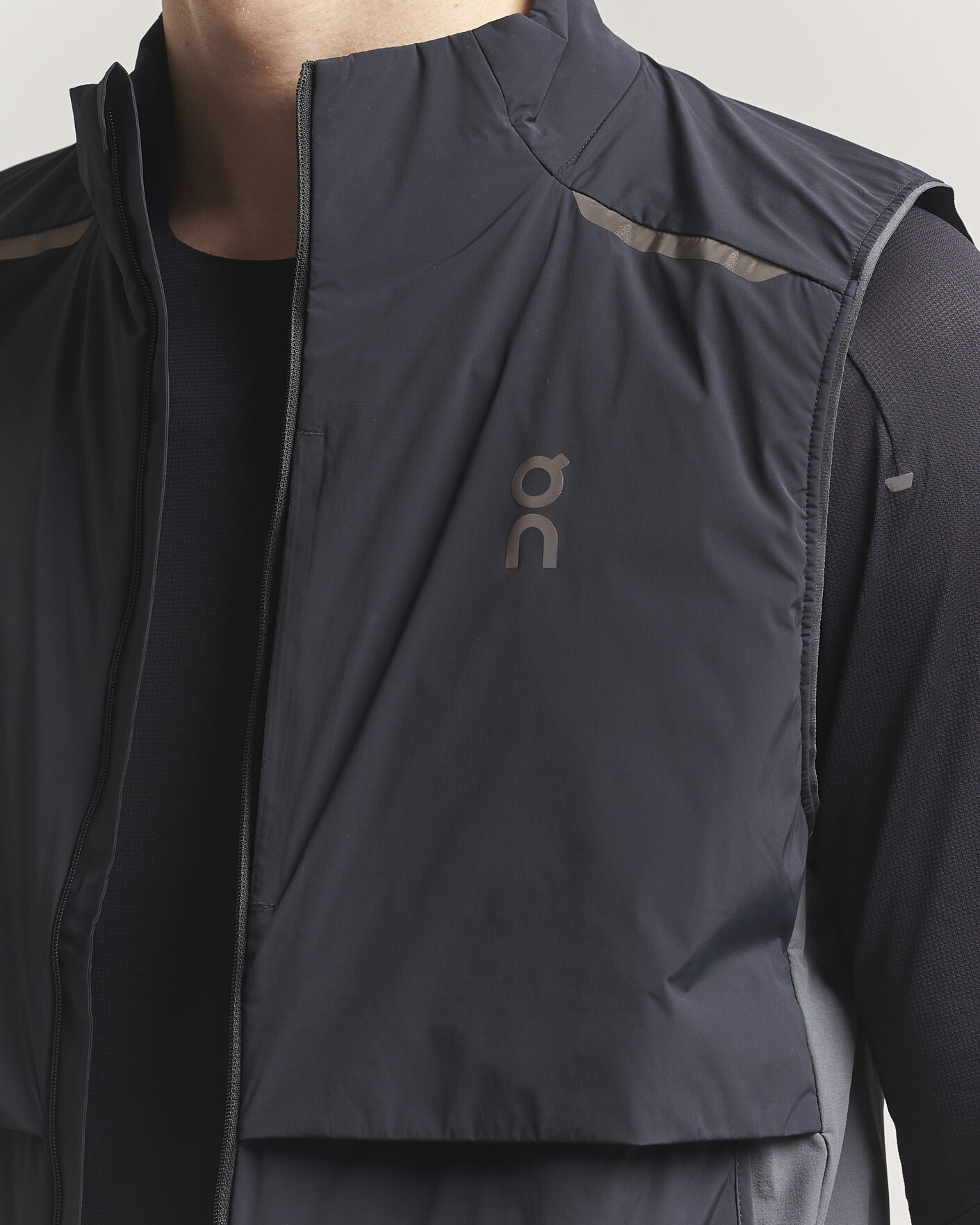 Herre | Vester | On | Weather Vest Black/Eclipse