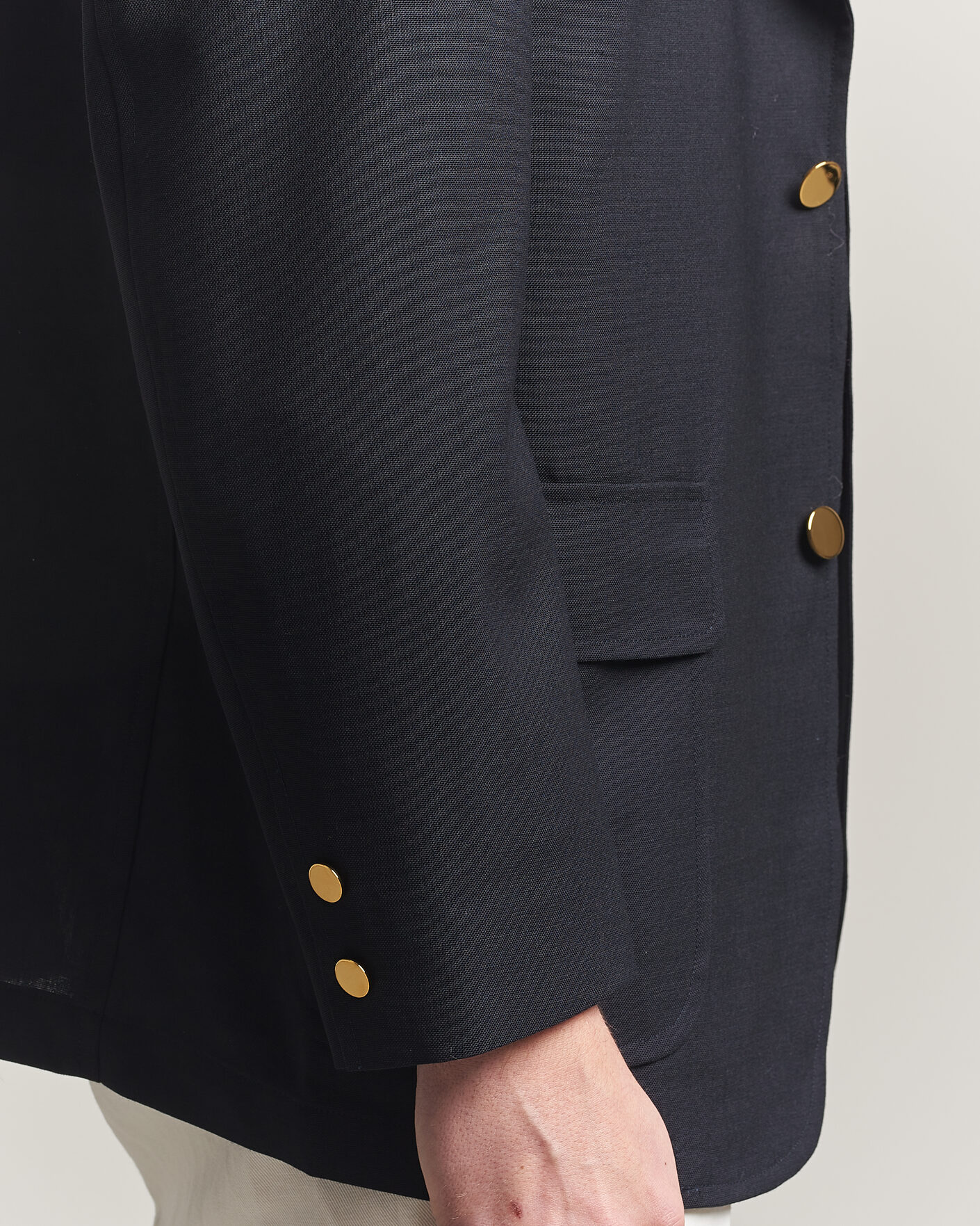 Herre | Dressjakker | Kamakura Shirts | Unstructured Ivy Blazer Navy