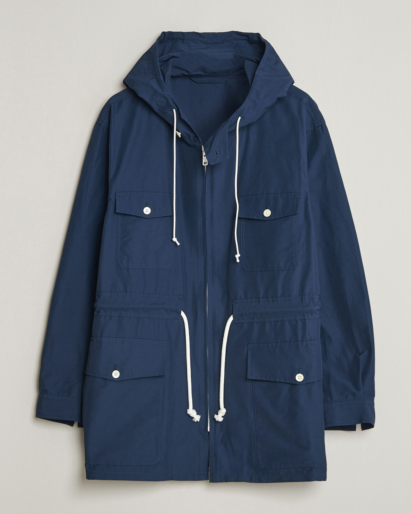 Herre | Jakker | Kamakura Shirts | Marine Parka Navy