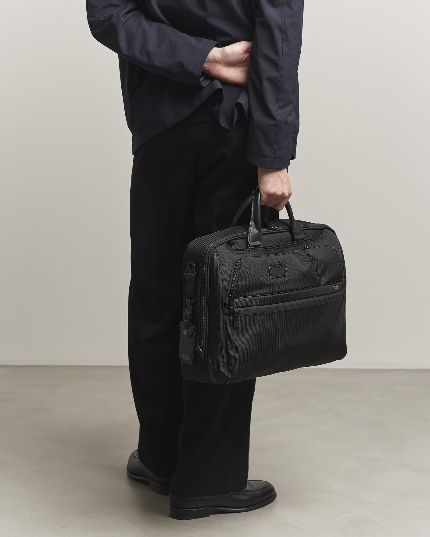 Herre | Vesker | TUMI | Alpha 4 Large Briefcase Black
