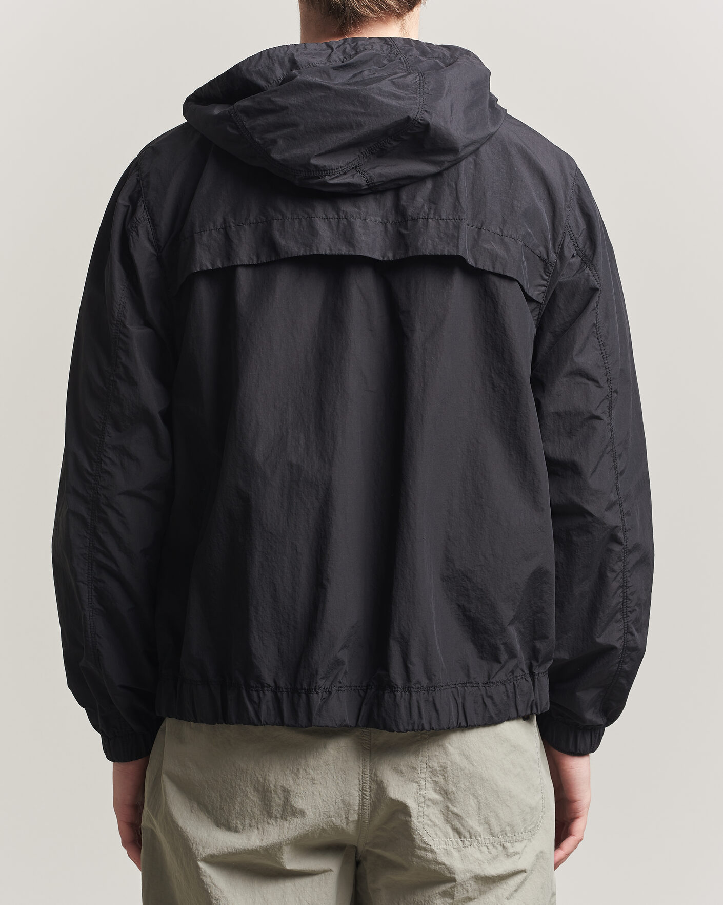 Herre | Jakker | Parajumpers | Rube Smash Peached Nylon Hooded Jacket Black