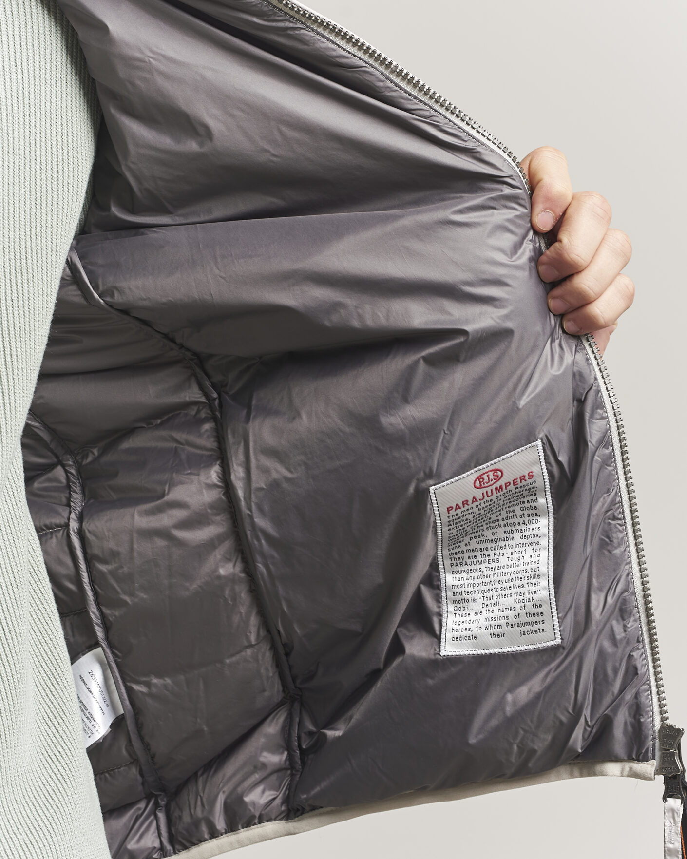 Herre | Jakker | Parajumpers | Last Minute Super Lightweight Hooded Jacket Pelican