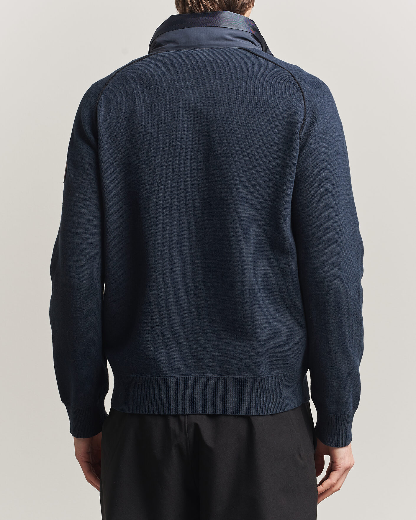 Herre | Jakker | Parajumpers | Bargany Rescue Knitted Hybrid Jacket Ink Blue