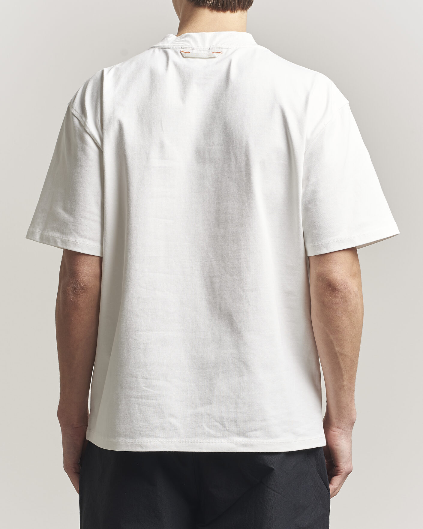 Herre | T-Shirts | Parajumpers | Reg Compact Jersey T-Shirt Star White